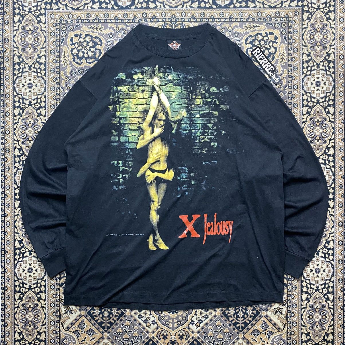 Band Tees x jealousy x japan 1996 vintage t shirt Size US XL / EU 56 / 4 - 2 Thumbnail