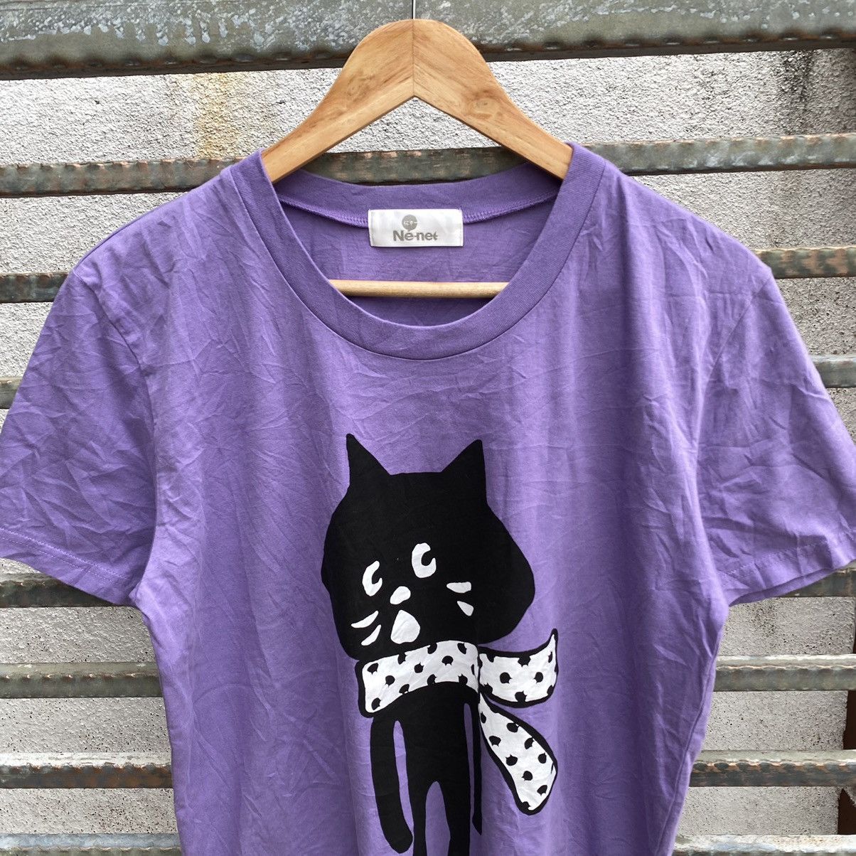 Issey Miyake × Ne-Net Ne Net Cat Big Logo Crewneck Size US M / EU 48-50 / 2 - 2 Thumbnail