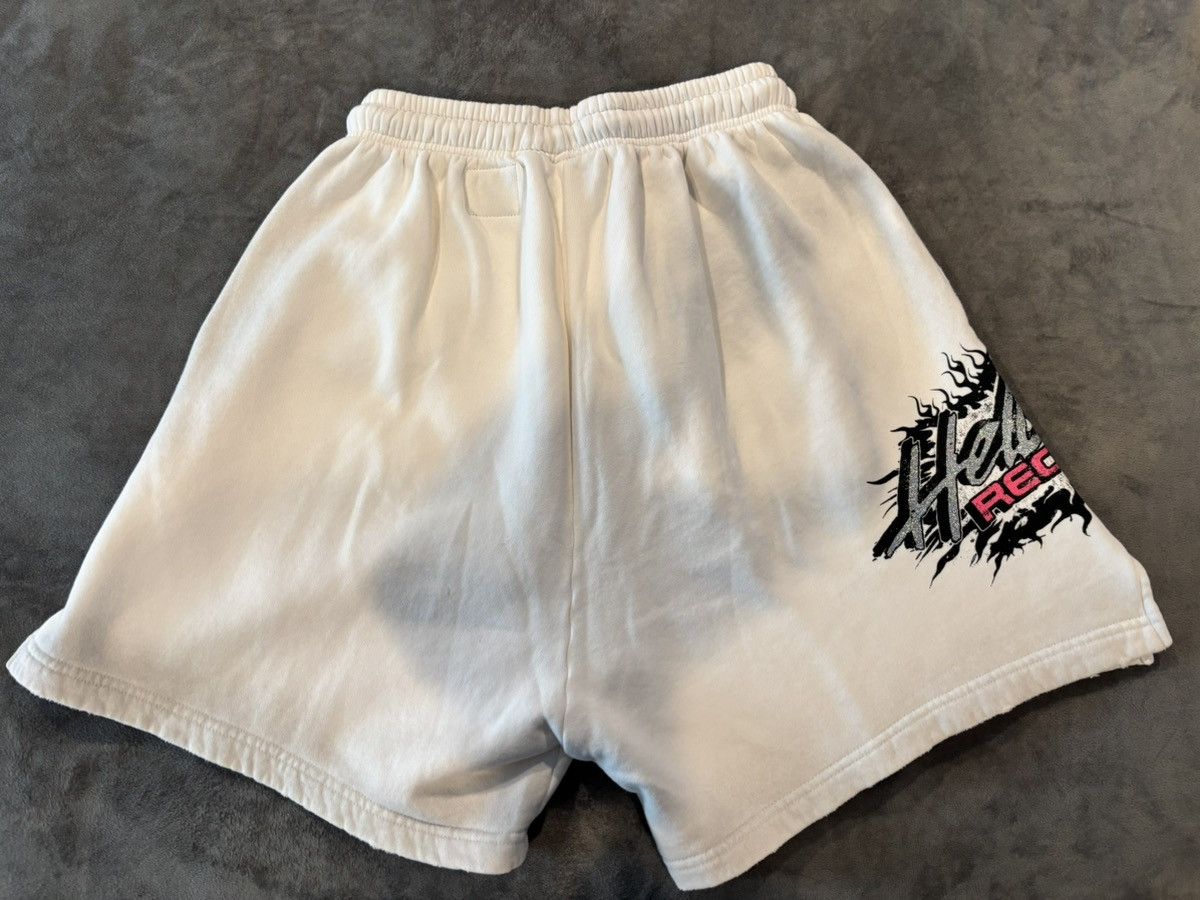 HELLSTAR Hellstar Records White Glitter Shorts Size US 30 / EU 46 - 2 Thumbnail