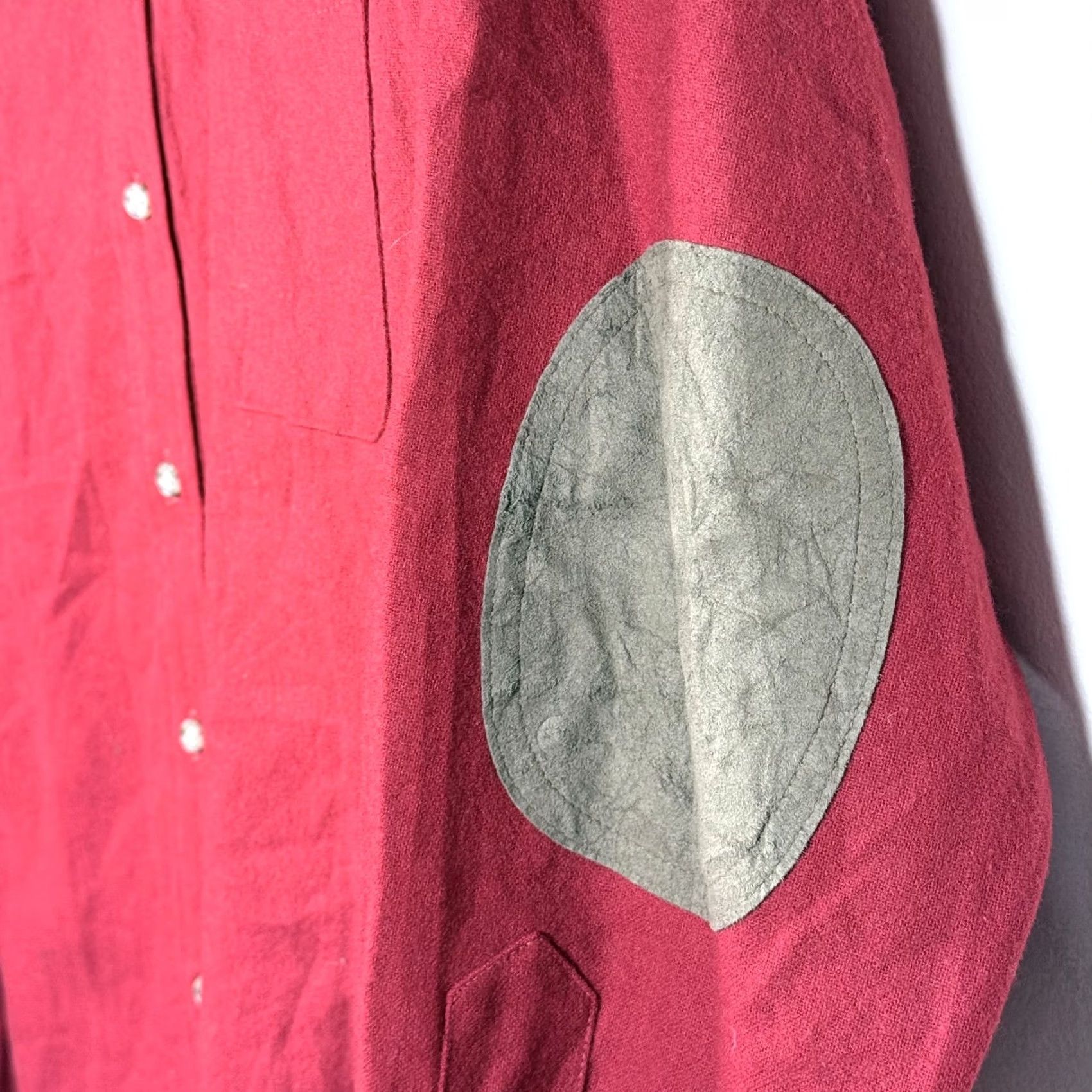 Pendleton VTG Pendleton Button-Up Shirt Red Wool Men's Large Size US L / EU 52-54 / 3 - 7 Thumbnail