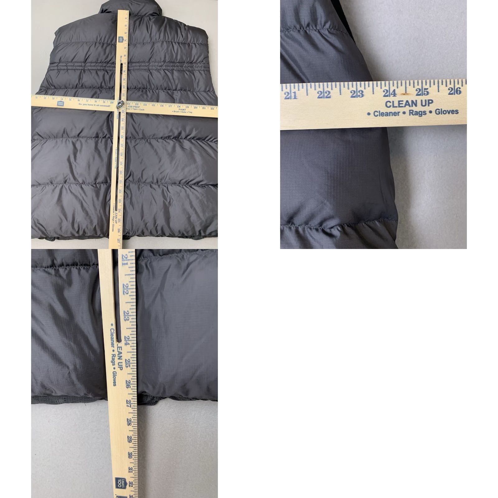 Vintage Columbia Vest Mens XL Gray Down Puffer Quilted Full Zip Insulated Outdoor Ski Hiking Travel Casual Autumn Winter Fall Spring Ready-to-Wear Logo Zipper Size US XL / EU 56 / 4 - 8 Thumbnail
