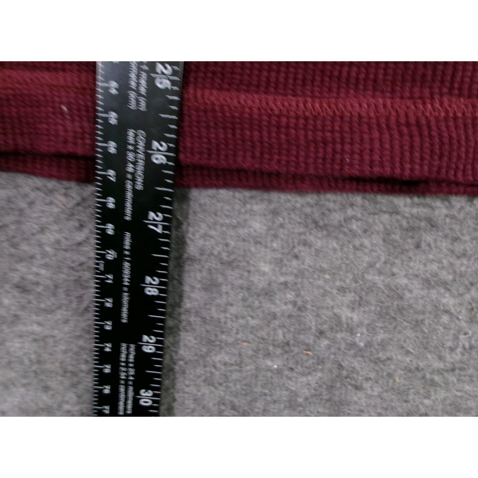 American Eagle Outfitters American Eagle Shirt Mens Medium Burgundy Legend Thermal Outdoor Casual Preppy Size US M / EU 48-50 / 2 - 6 Thumbnail