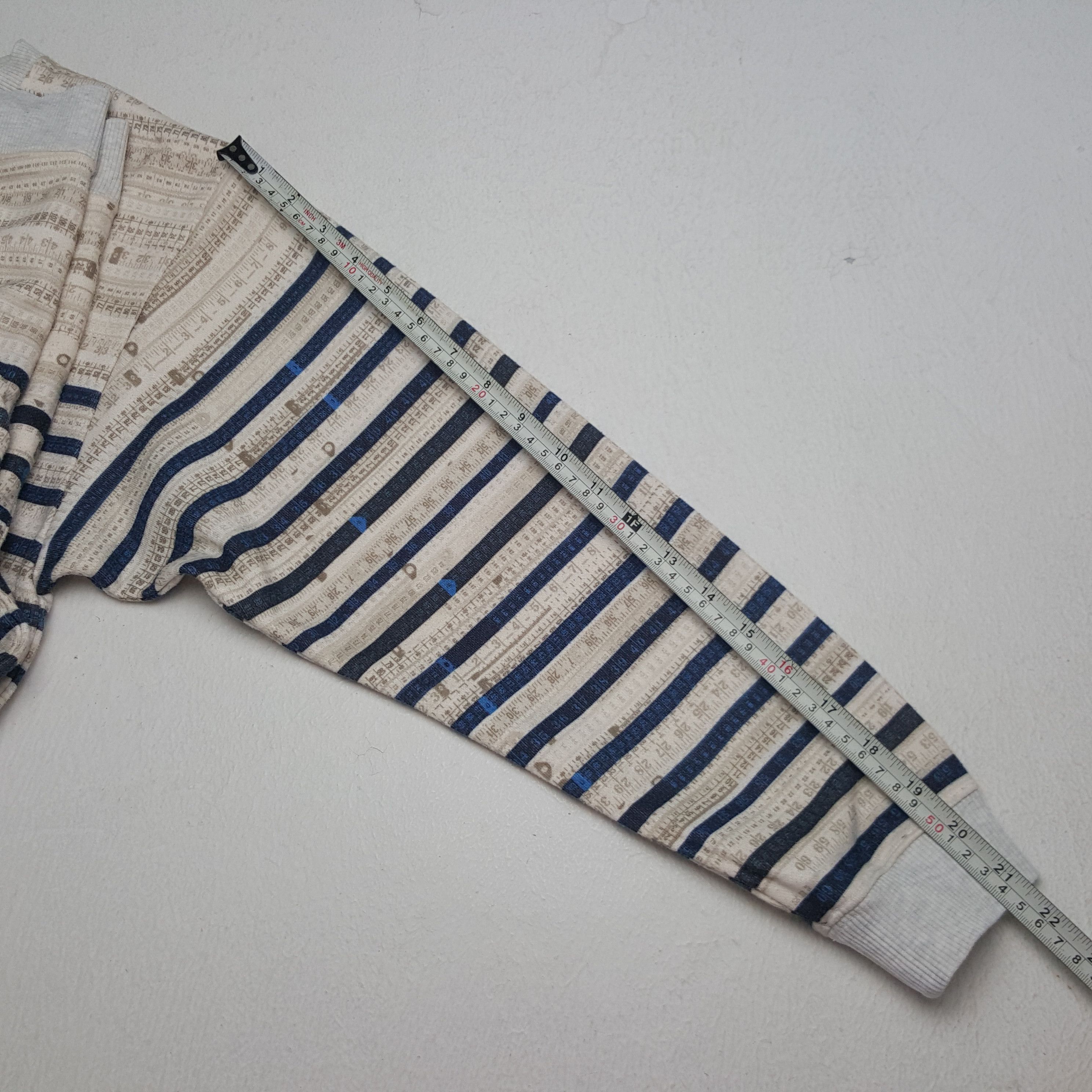 Japanese Brand × Jean Paul Gaultier × Vintage Vintage Jean Paul Gaultier Striped Long Shirt Size XS / US 0-2 / IT 36-38 - 5 Thumbnail