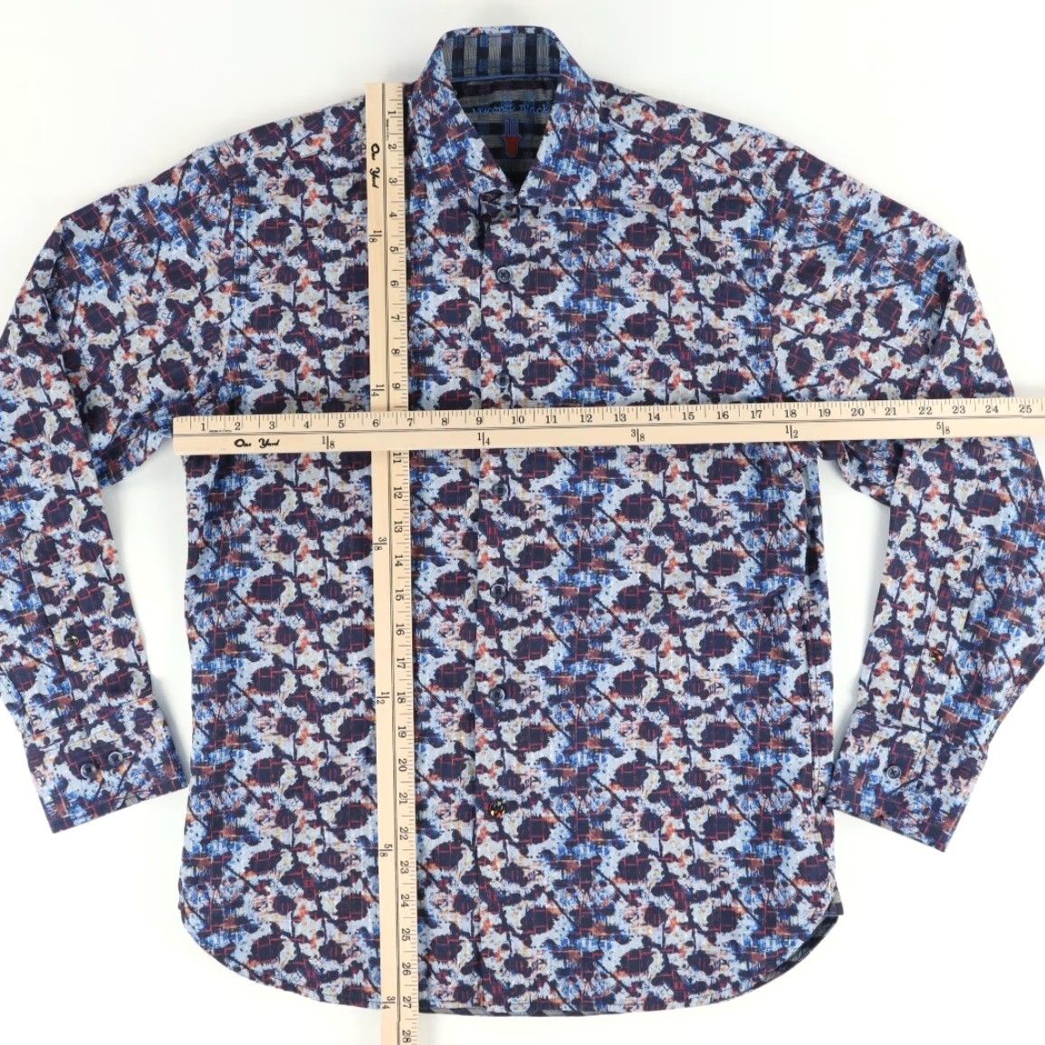 Vintage Visconti Black Performance Cotton Blend Long Sleeve Button Up Shirt Men's S Size US S / EU 44-46 / 1 - 3 Thumbnail