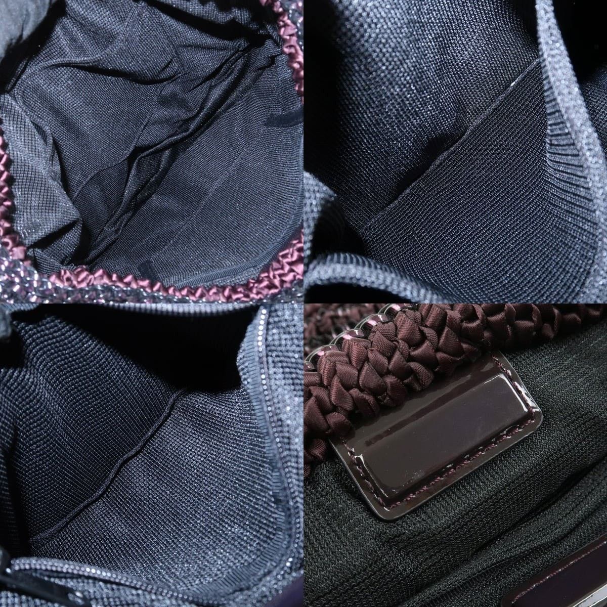 ANTEPRIMA Anteprima Wire Bag PVC Shoulder Burgundy Size ONE SIZE - 7 Thumbnail