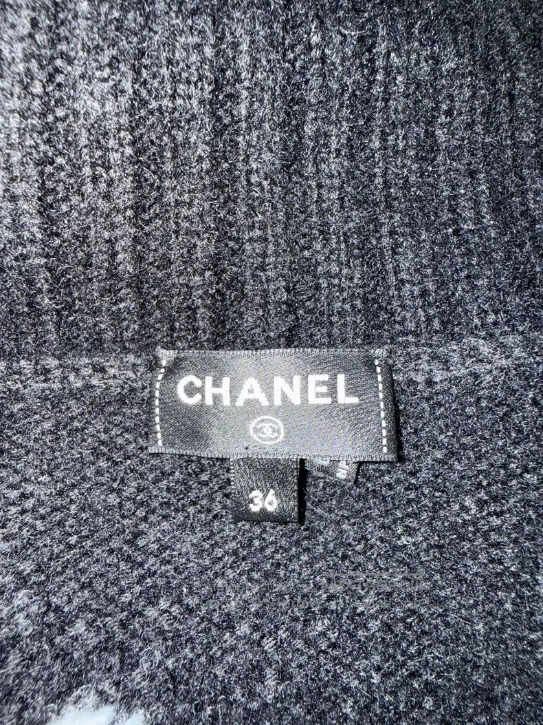 Chanel Chanel Ski series 5-character lapel sweater Size XS / US 0-2 / IT 36-38 - 3 Thumbnail