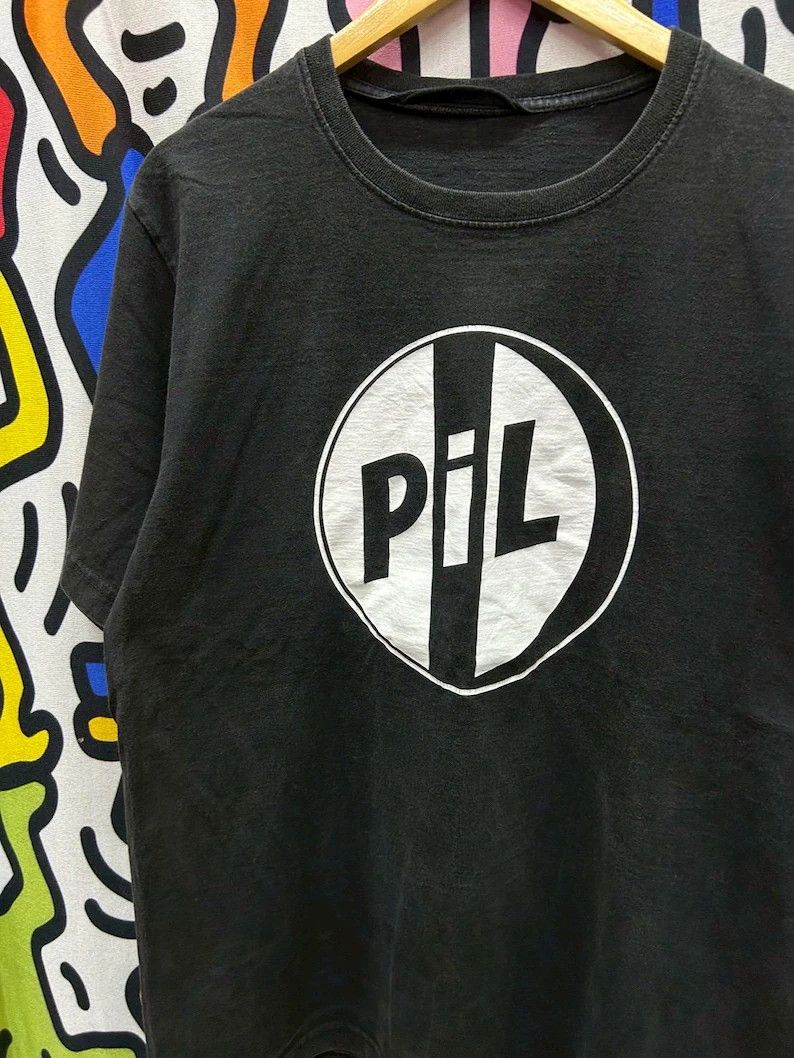 Band Tees Vintage 2000s PIL Public Image Ltd Punk Band tshirt size L Size US L / EU 52-54 / 3 - 1 Thumbnail
