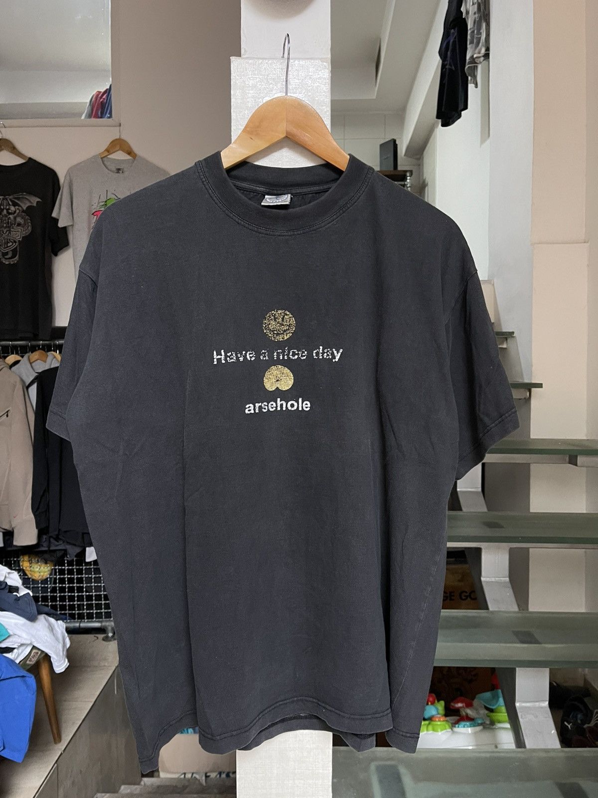 Vintage Vintage Have a Nice Day Aussie t shirt 90s Size US XL / EU 56 / 4 - 1 Thumbnail