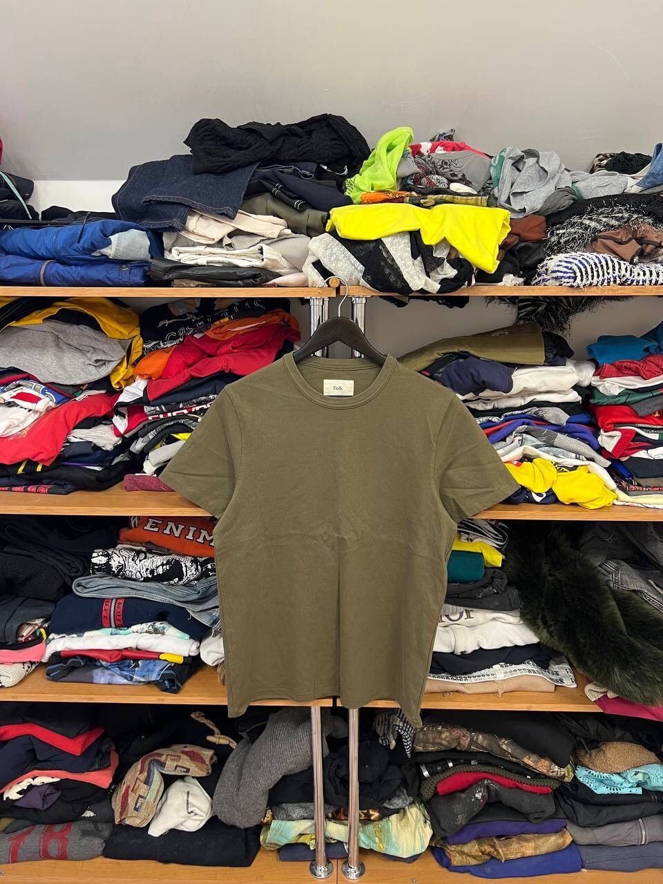 Other FOLK Heavy Cotton Basic Blanck fabric T Shirt Size US M / EU 48-50 / 2 - 1 Thumbnail