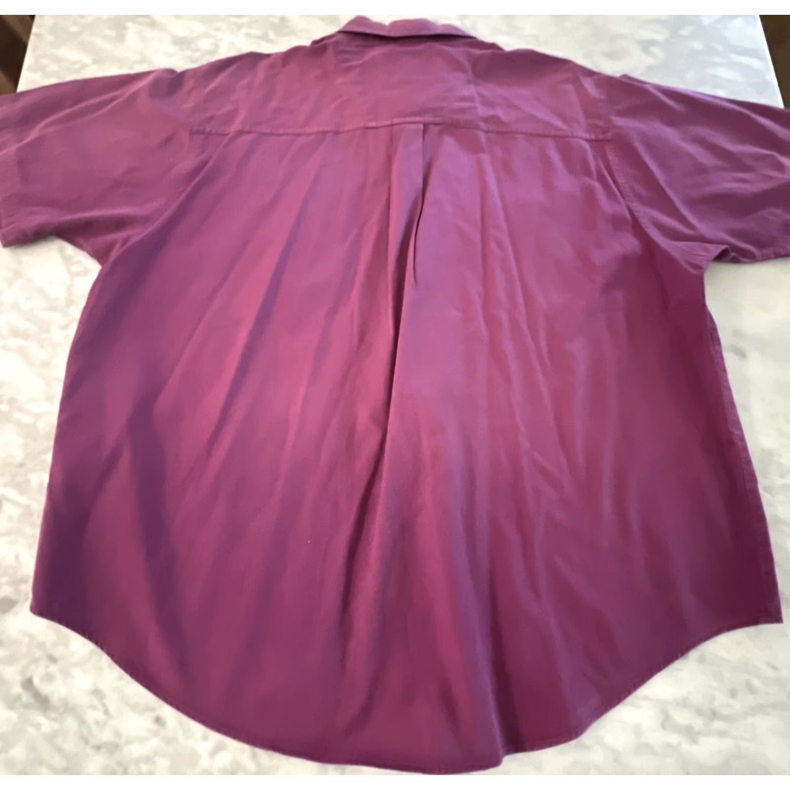 Wrangler VINTAGE Wrangler Rugged Wear Shirt Men’s 2XL Short Sleeve Purple Pocket Button-Up Shirt Men 2XL Purple Casual Outdoor N/A Size US XXL / EU 58 / 5 - 4 Thumbnail