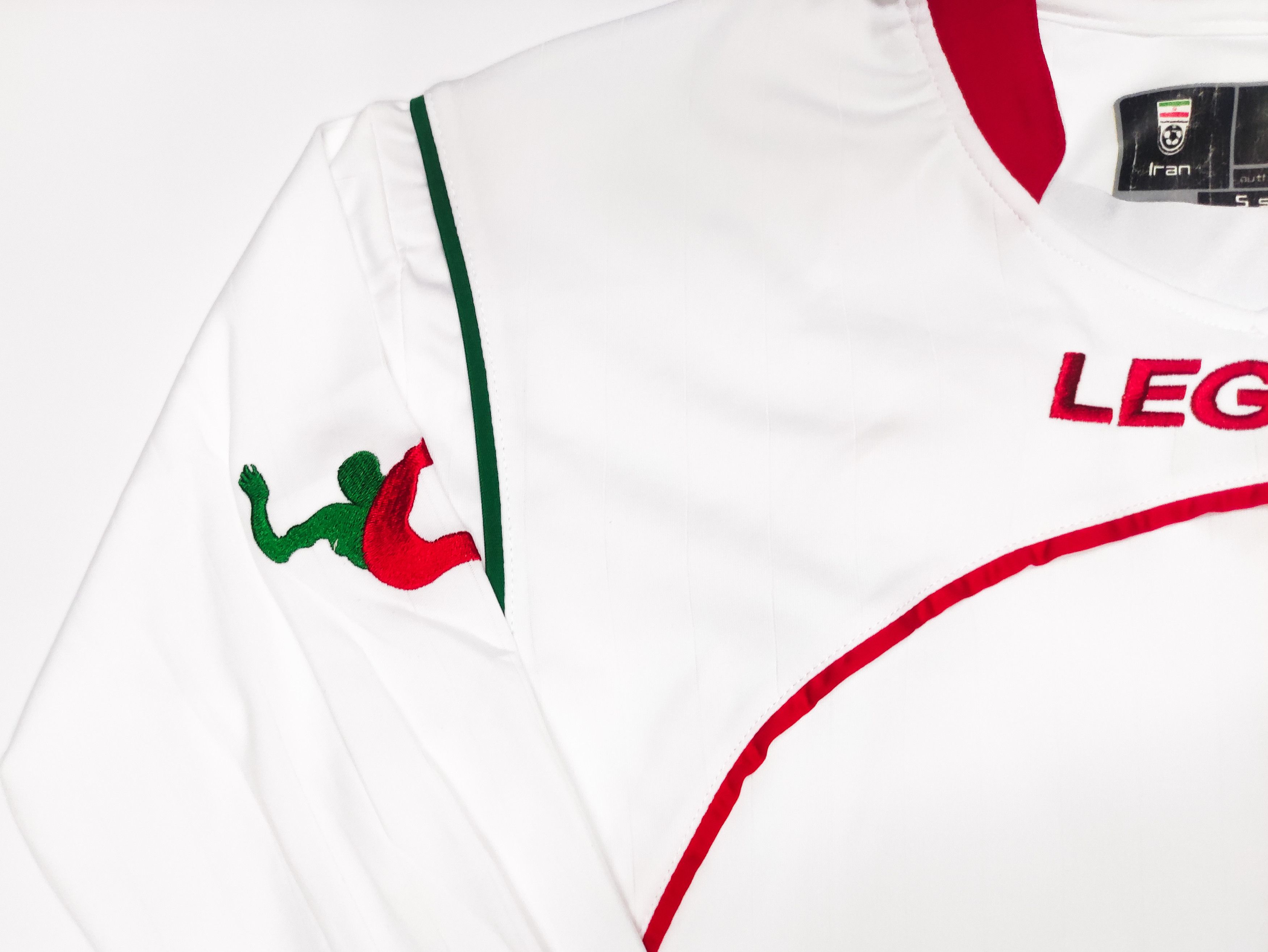 Other IR Iran 2010 Legea Home Shirt Teheran Iranian National Team Size US S / EU 44-46 / 1 - 7 Thumbnail