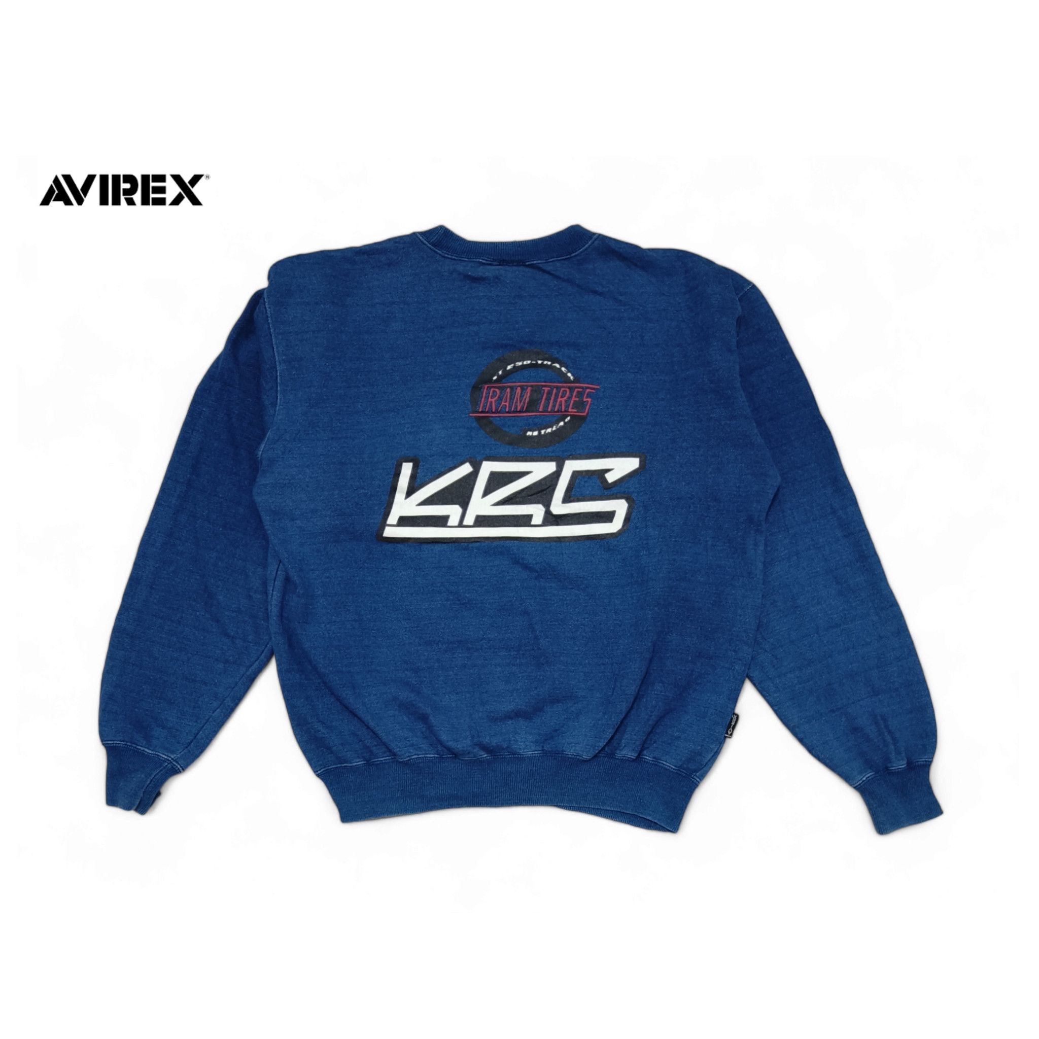 Avirex Vintage Avirex USA Varsity HIP HOP Crewneck Sweatshirt Size US S / EU 44-46 / 1 - 2 Thumbnail