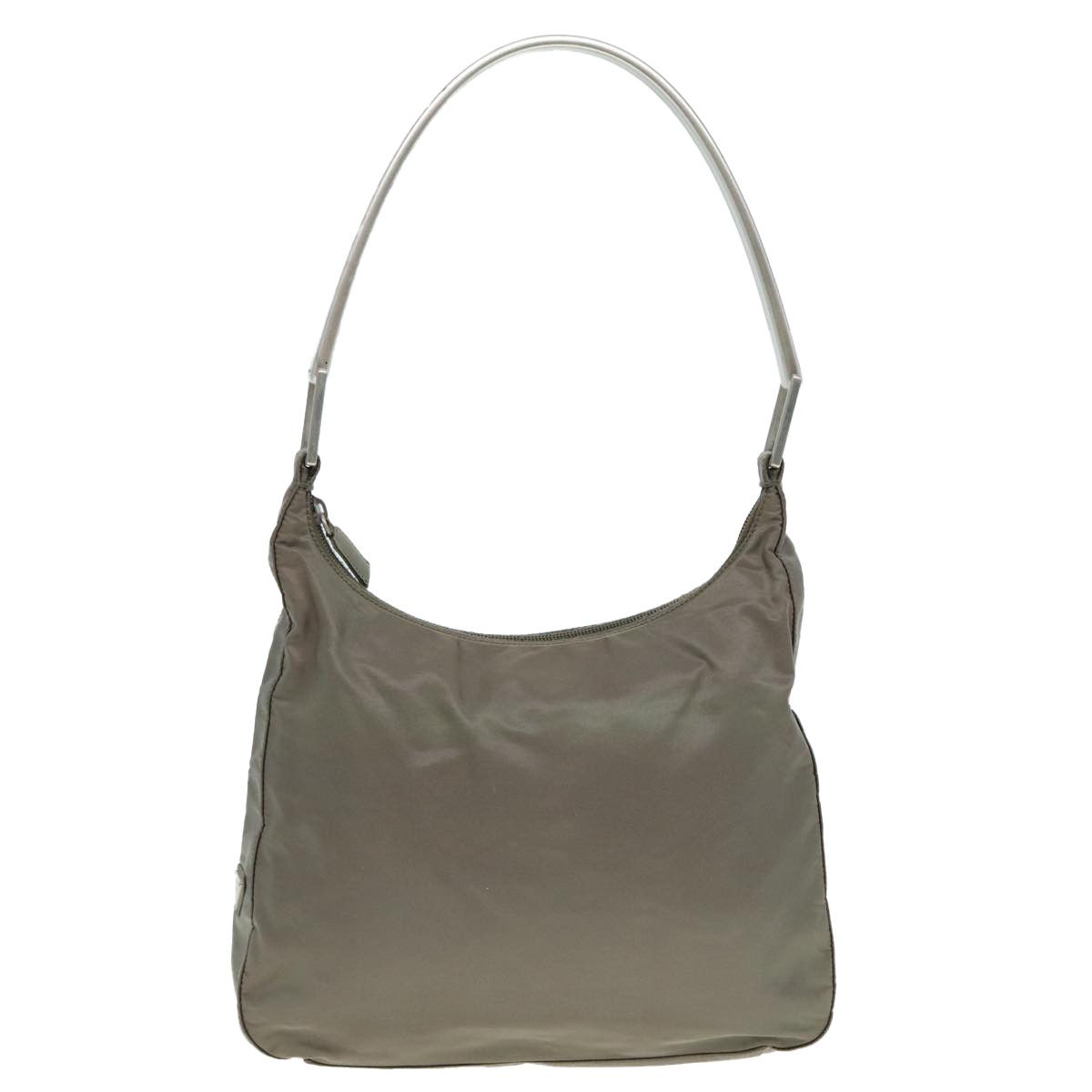 Prada Grey Synthetic Shoulder Bag (Pre-Owned) Size ONE SIZE - 1 Thumbnail