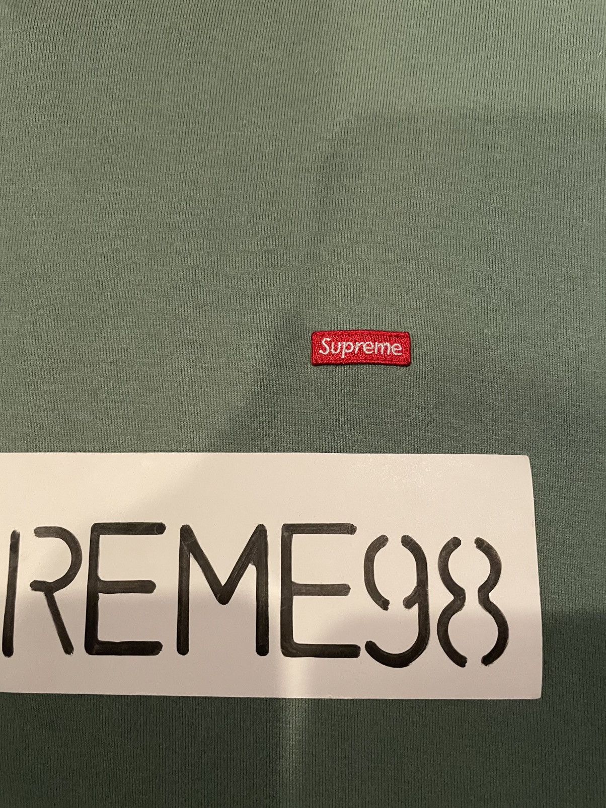 Supreme Supreme small box logo Tee Size US M / EU 48-50 / 2 - 2 Thumbnail