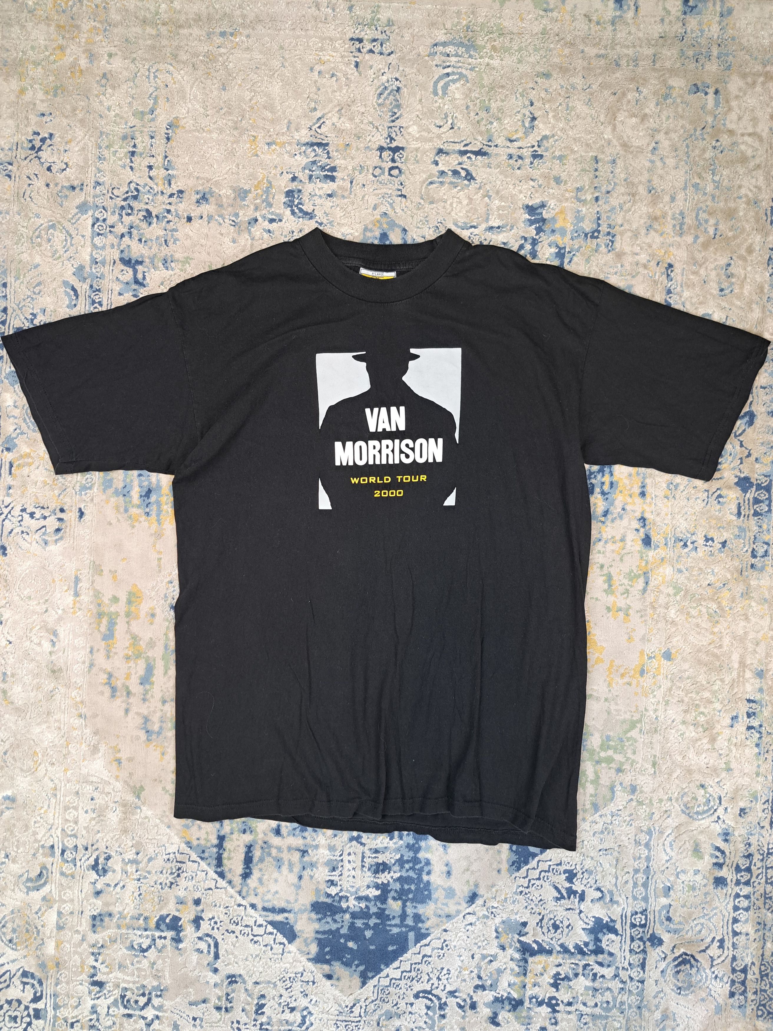 Band Tees Vintage 2000 Van Morrison World Tour Band Tee Rock Size US XL / EU 56 / 4 - 1 Thumbnail