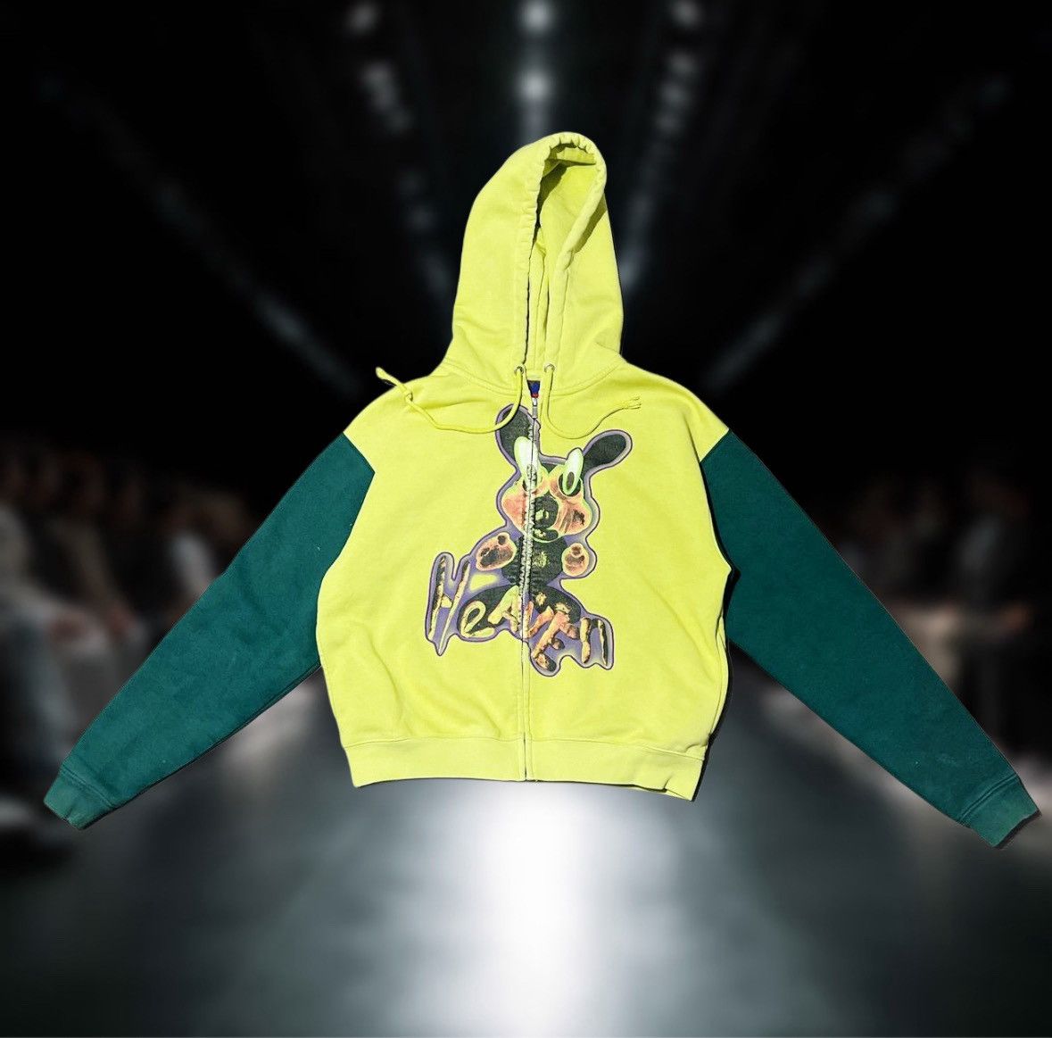 Marc Jacobs Heaven Green Hoodie | Grailed