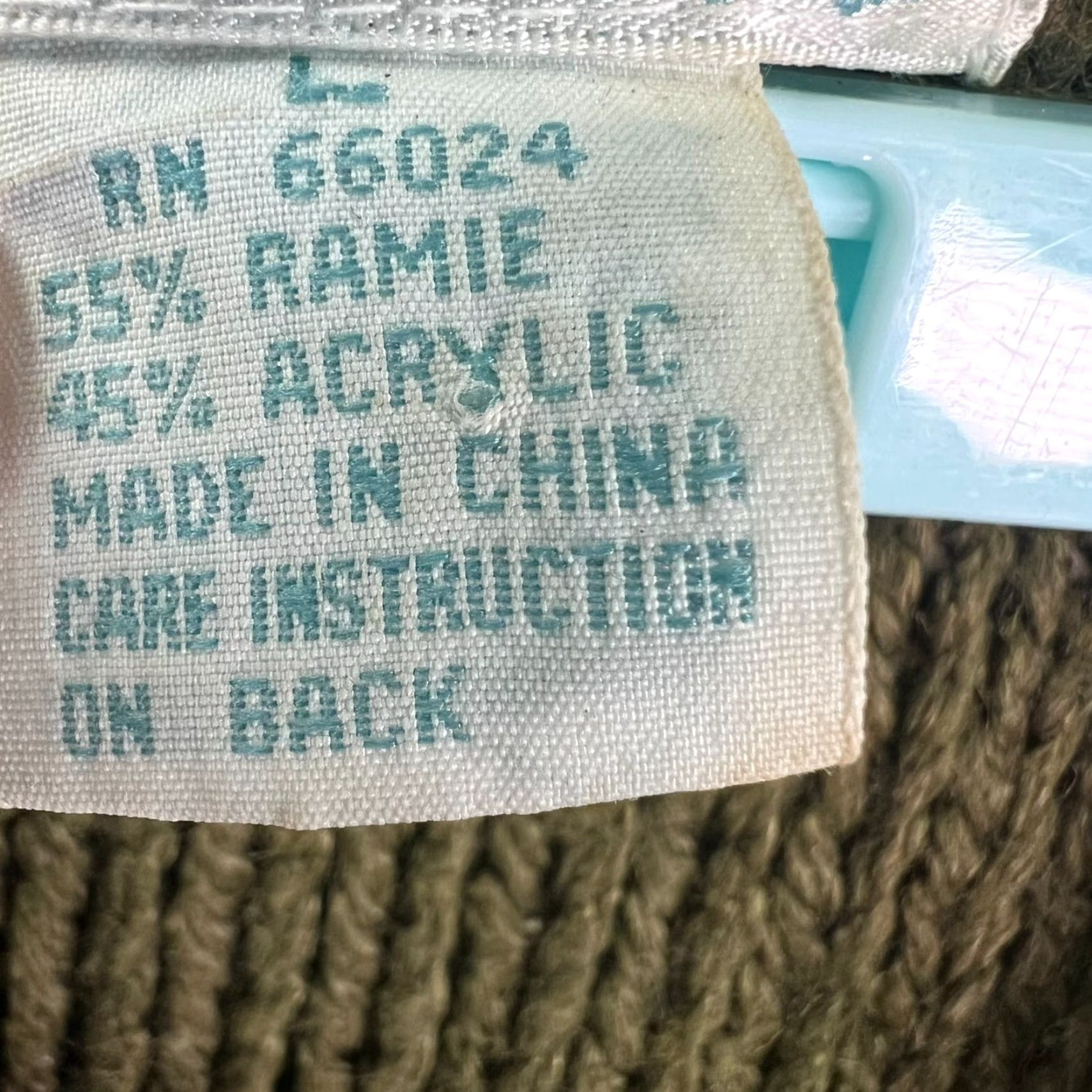Vintage VINTAGE Jamie Scott Cardigan Sweater Women L Green/Purple Geometric 80s Knit Cable Knit V-Neck Asymmetrical Sleeve Button Size L / US 10 / IT 46 - 5 Thumbnail