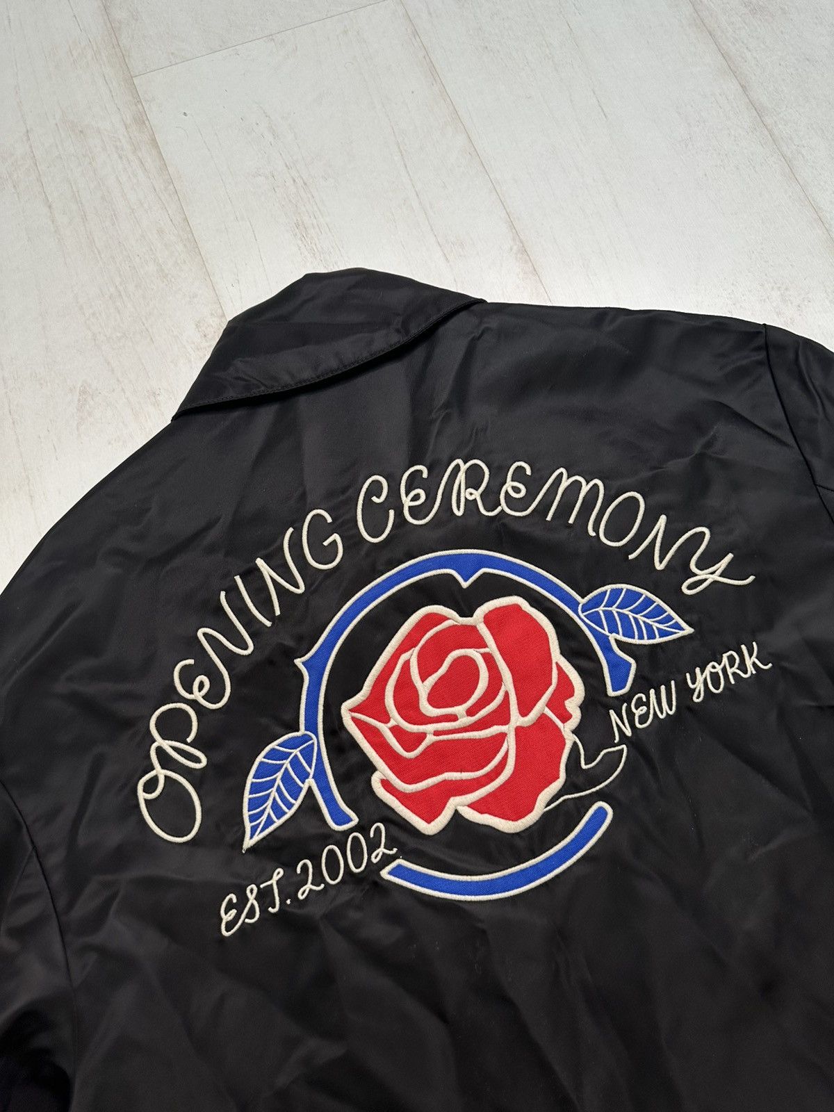 Opening Ceremony rose black jacket