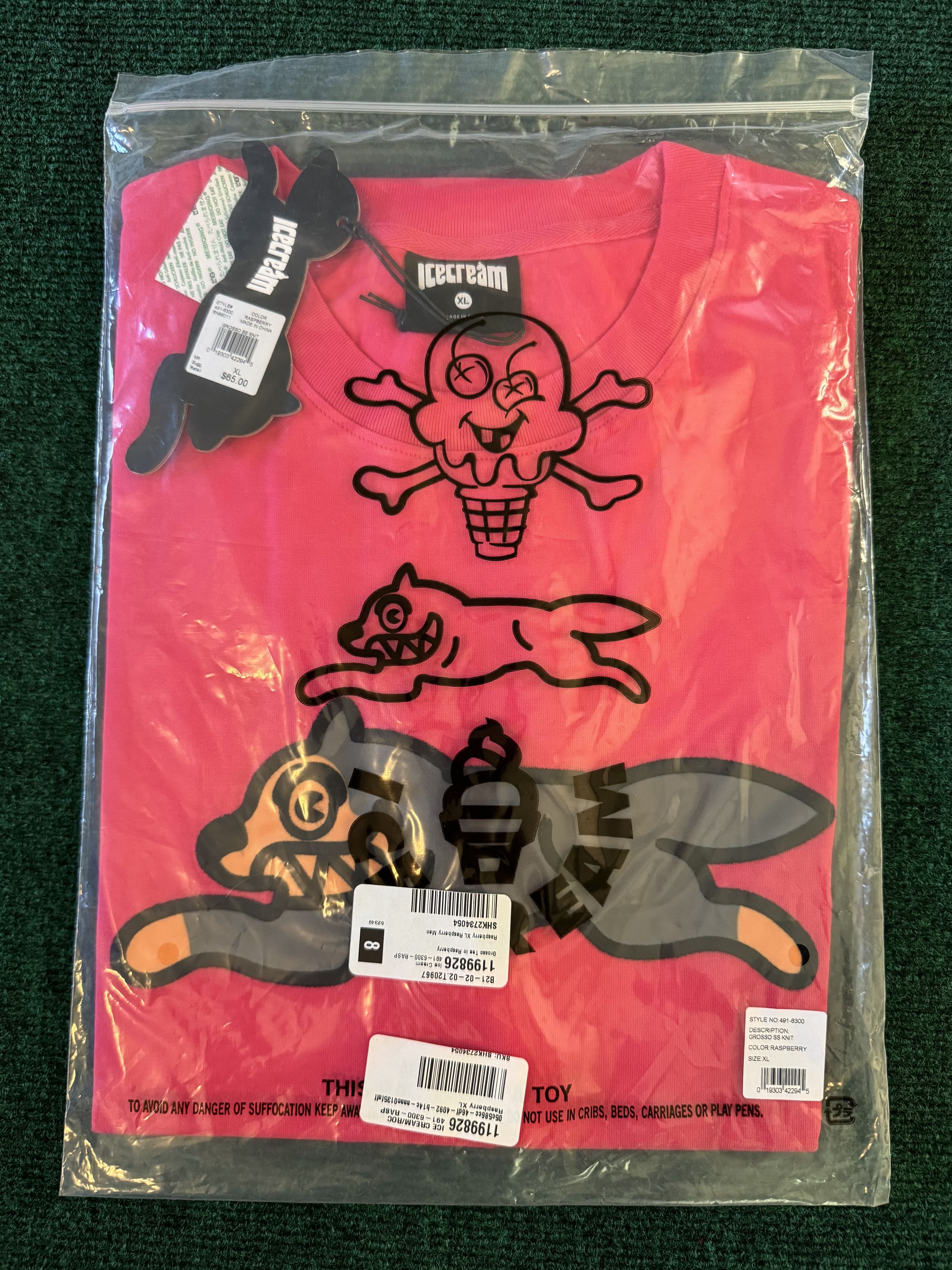 Icecream Ice Cream Grosso SS Knit “Raspberry” Size US XL / EU 56 / 4 - 1 Thumbnail