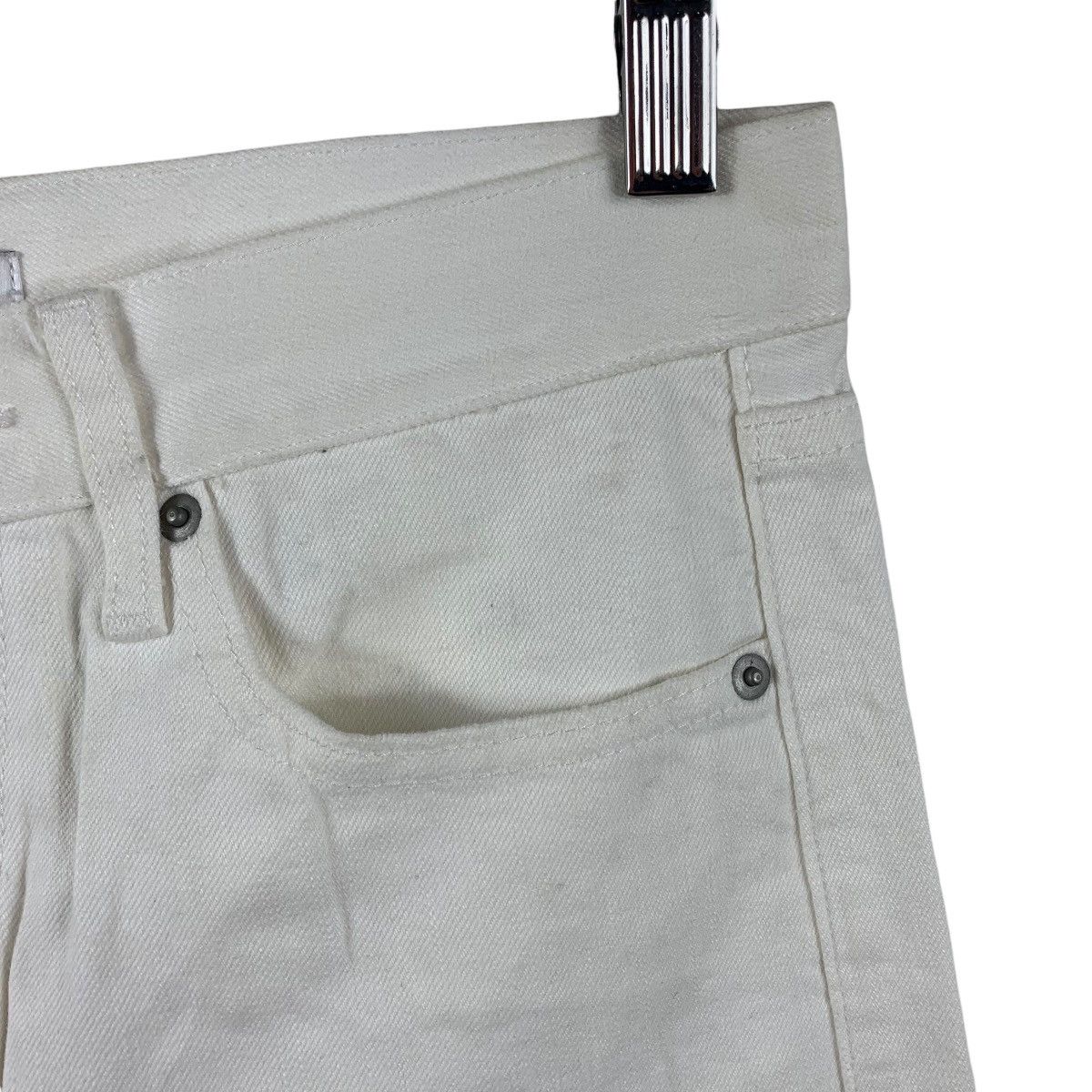 JW Anderson × Japanese Brand UNIQLO X JW ANDERSON Straight cut white coloured jeans pants Size US 30 / EU 46 - 7 Thumbnail