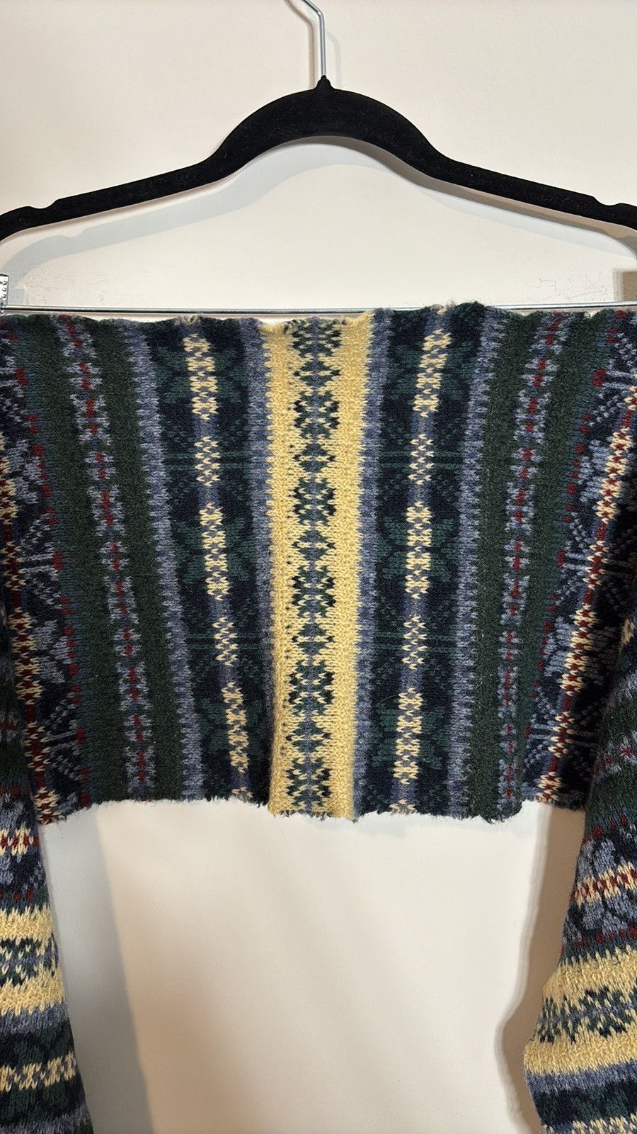 Polo Ralph Lauren × Vintage Vintage Polo Ralph Lauren Knit Lambswool Scarf Size ONE SIZE - 2 Thumbnail