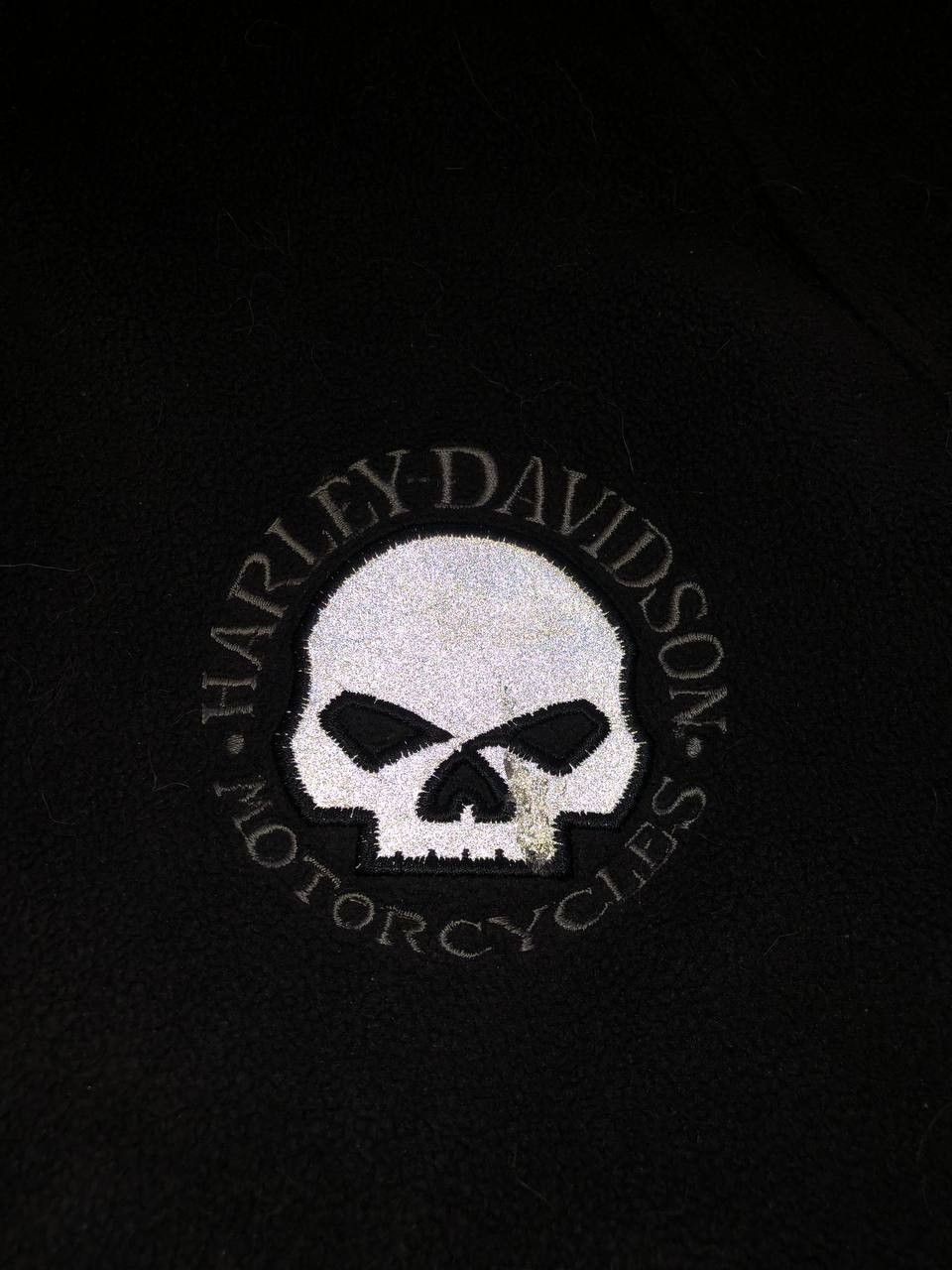Harley Davidson Black Jacket VINTAGE MOTO Harley Davidson Y2K Size US XL / EU 56 / 4 - 5 Thumbnail