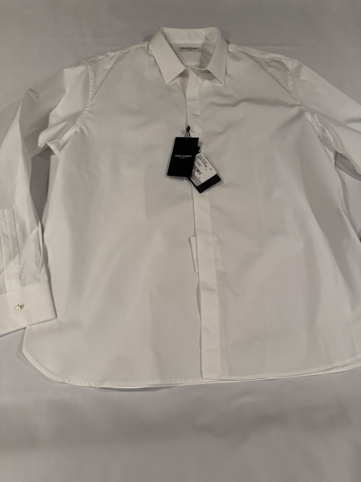 Saint Laurent Paris Saint Laurent mens classic shirt. 44/XXL. $1190 Size US XXL / EU 58 / 5 - 9 Thumbnail