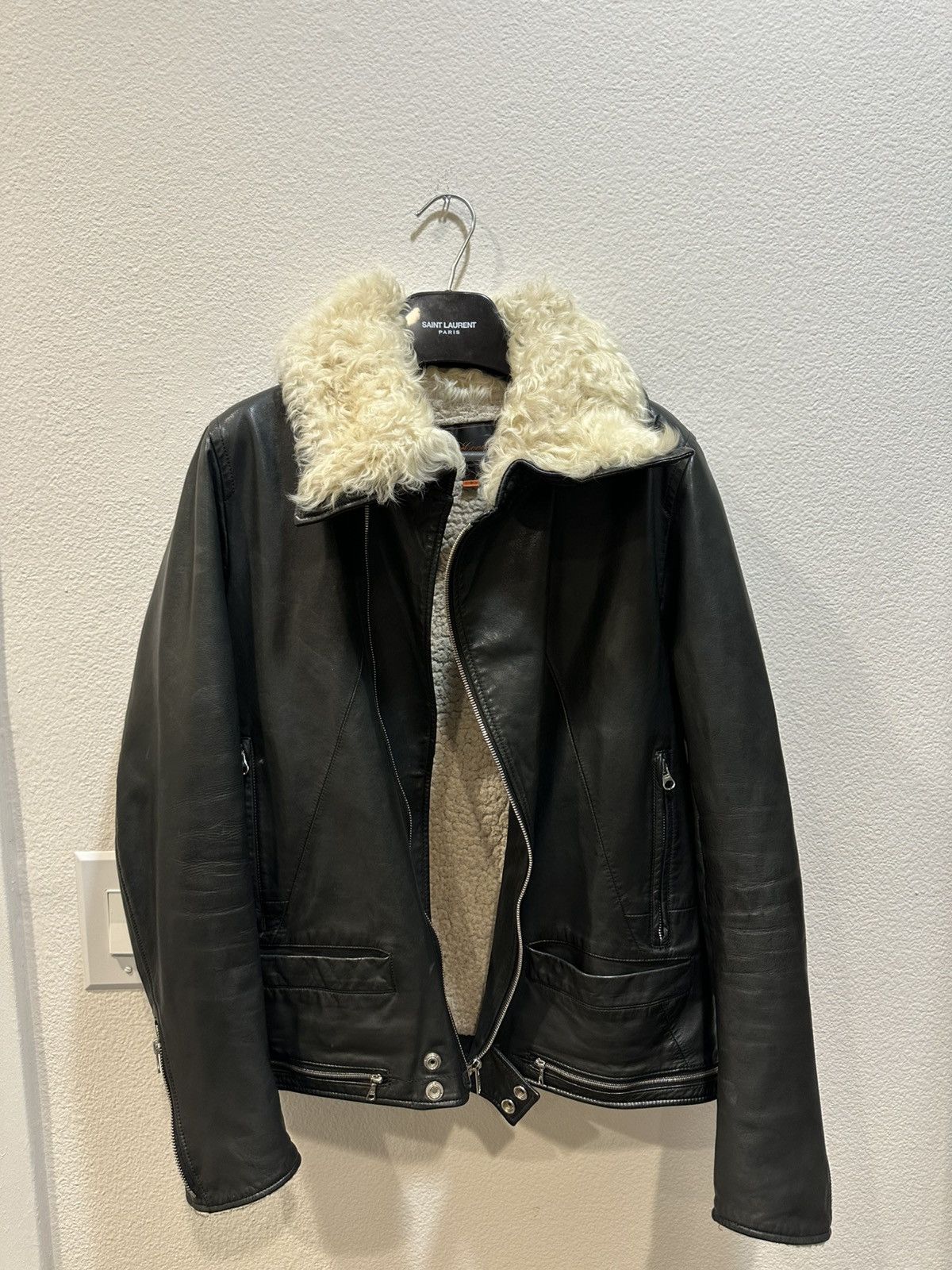 Undercover AW06 Guru Guru Horse Leather Sherpa Jacket 3 Size US M / EU 48-50 / 2 - 1 Thumbnail