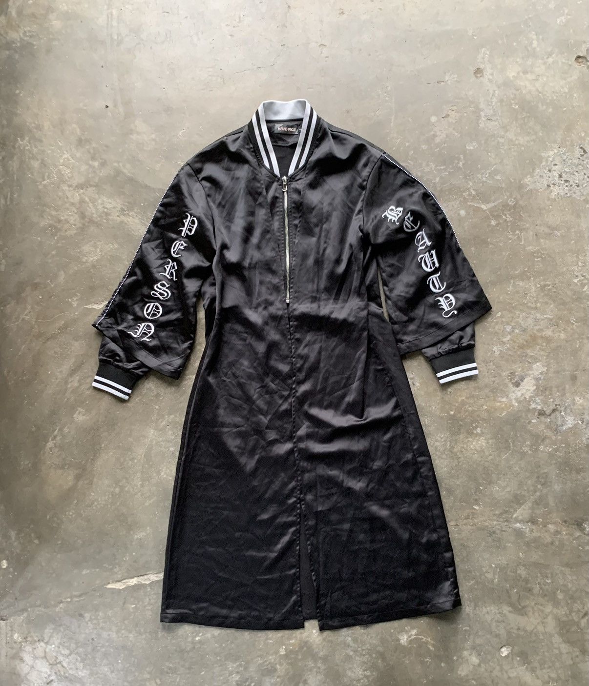 image of 20471120 x Archival Clothing Have Rice Bombers Black Long Dress, Women's (Size Small)