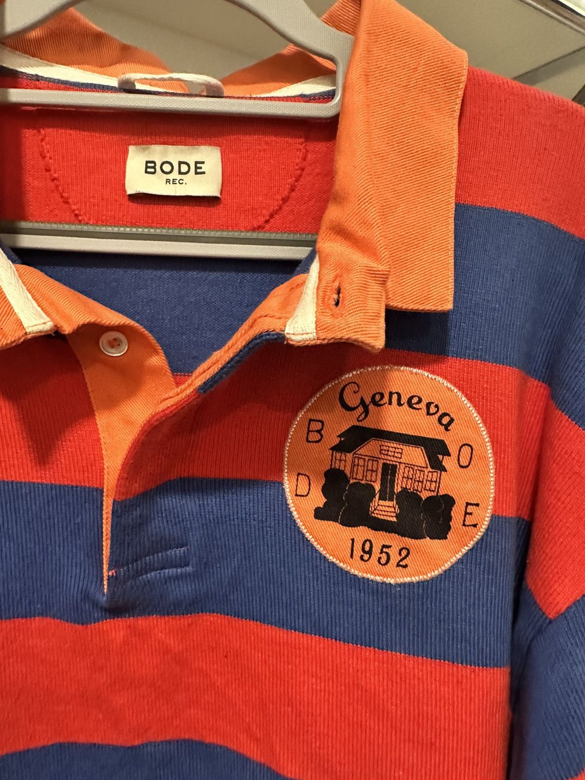 Bode Bode Rugby Shirt Size US L / EU 52-54 / 3 - 5 Thumbnail