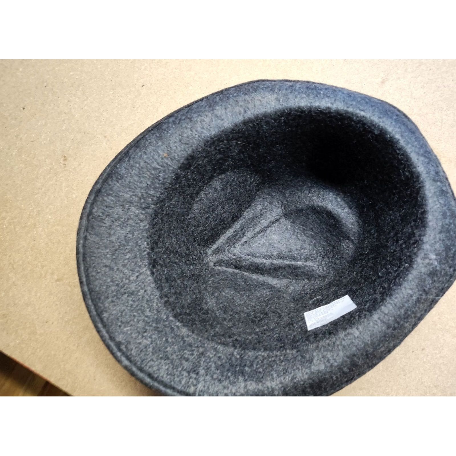 FELT Jagermeister Mens Trilby Fedora Size 58 Felt Gray Promotional Germany Casual Party/Cocktail Hat Mens Size ONE SIZE - 8 Thumbnail