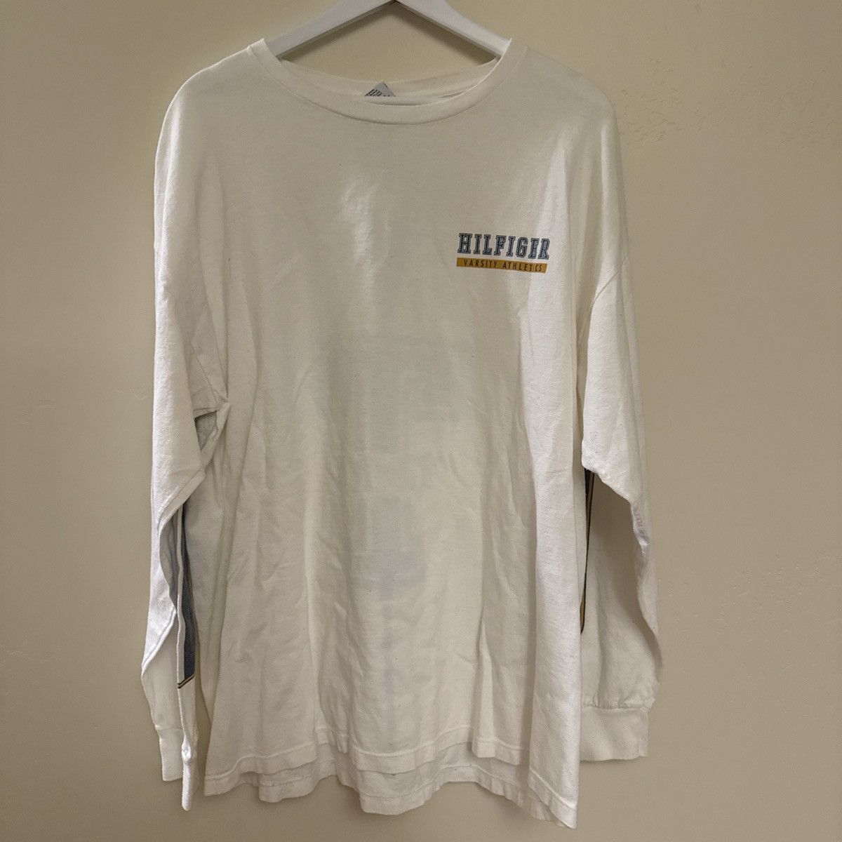 Tommy Hilfiger Vintage Tommy Hilfiger Long Sleeve Size US L / EU 52-54 / 3 - 3 Thumbnail