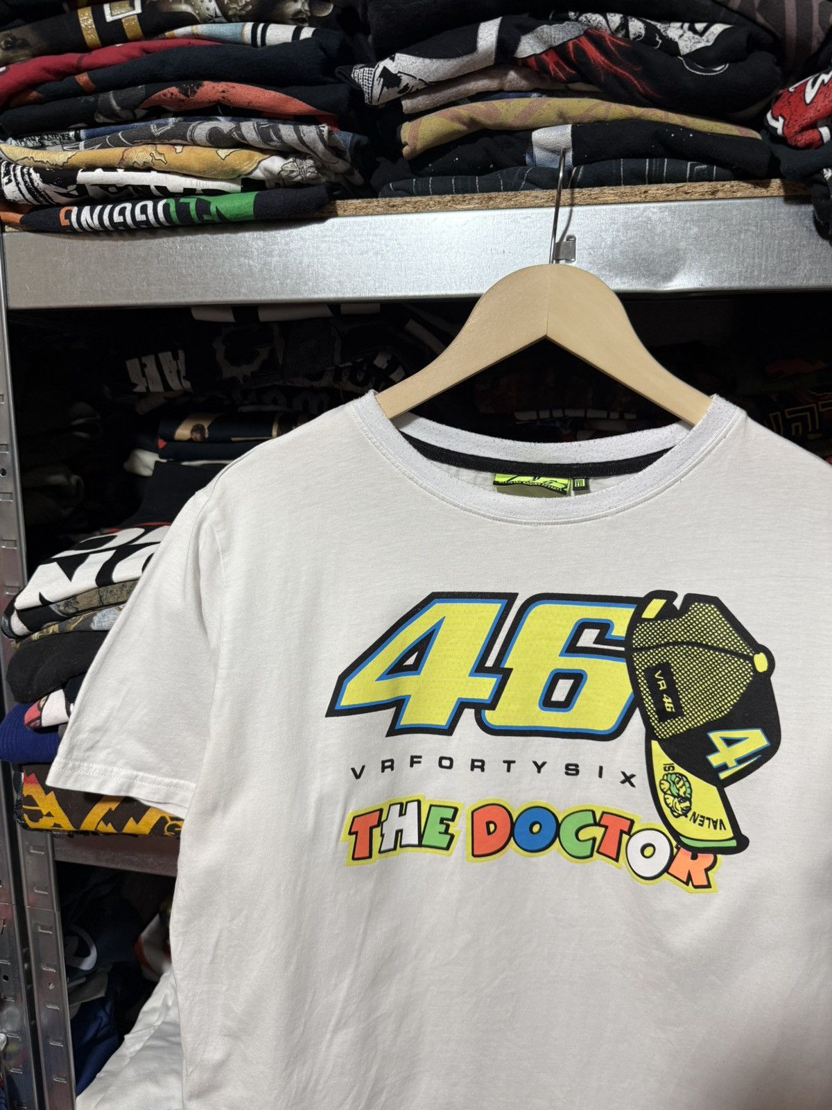 Yamaha Official Fan Club Valentino Rossi 46 The Doctor T-Shirt Size US XL / EU 56 / 4 - 3 Thumbnail