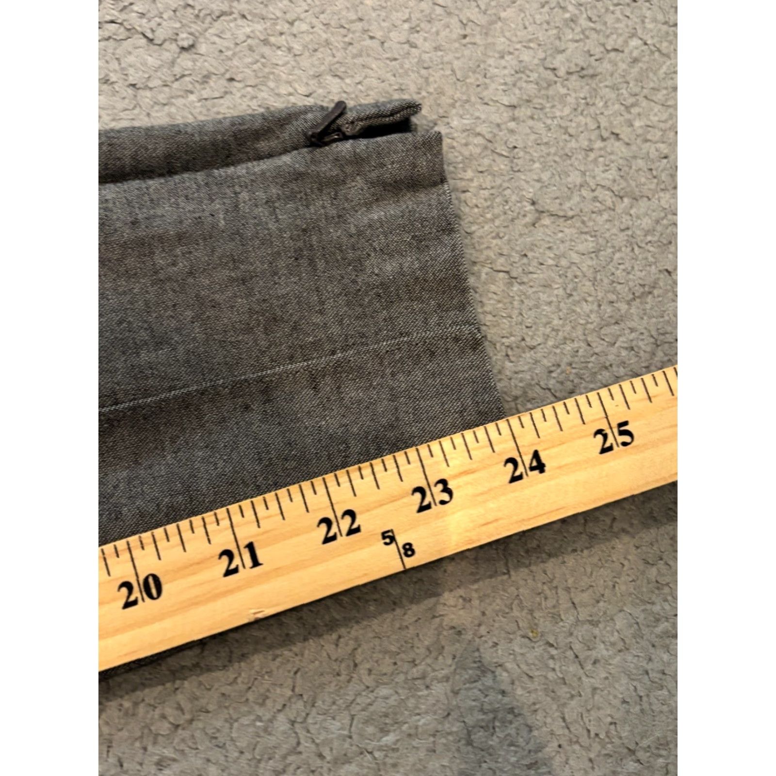 Banana Republic Banana Republic Pants Womens 4P Career Ankle Gray Pull On Side Zip Elastic Waist Size 27" / US 4 / IT 40 - 5 Thumbnail