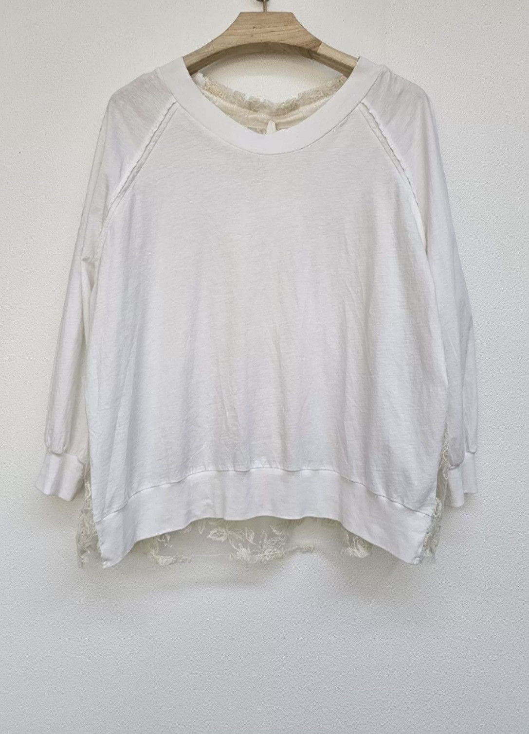 Ann Demeulemeester Ann demeulemeester lace sweatshirt Size S / US 4 / IT 40 - 3 Thumbnail