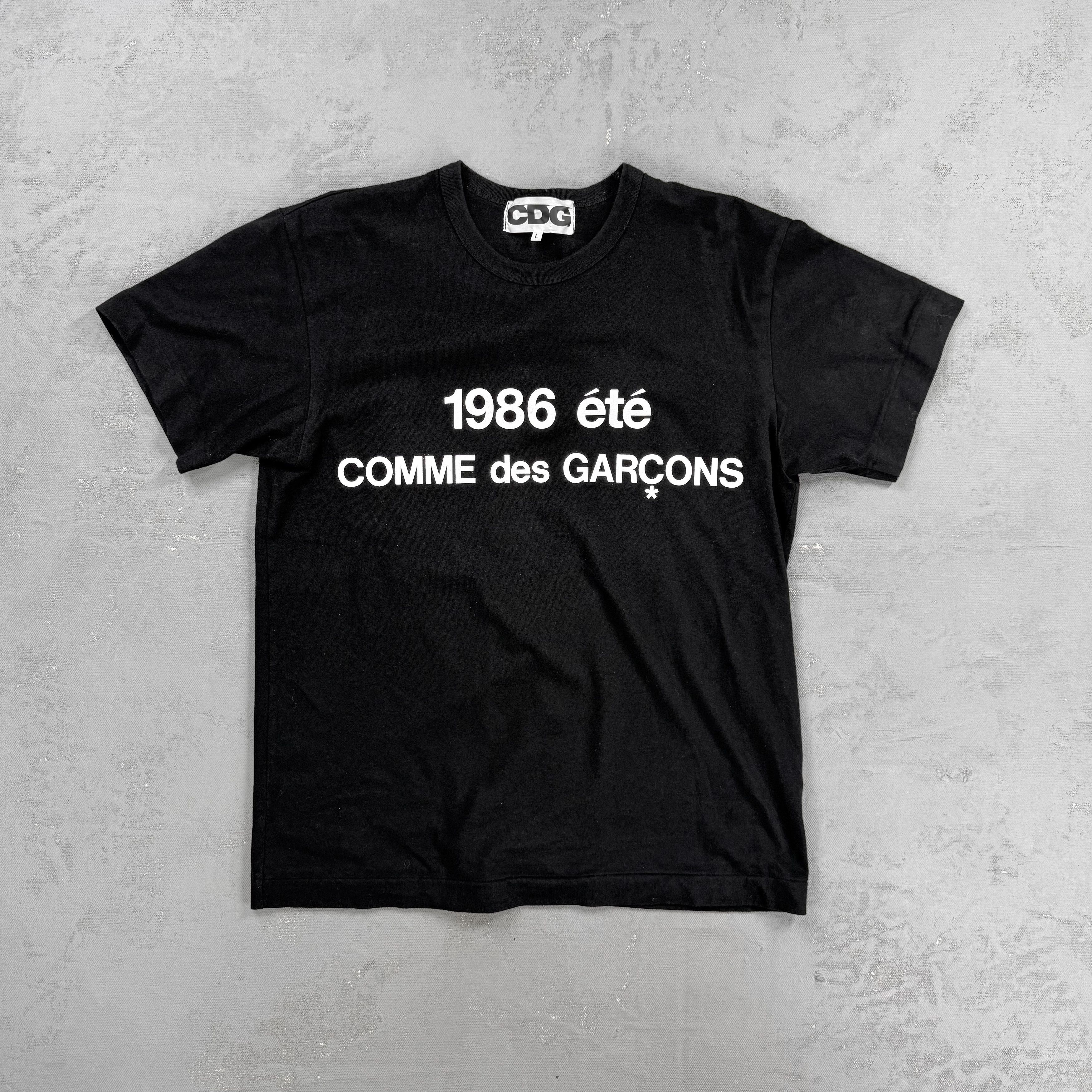 1986 éTé Comme Des Garcons T-Shirt | TeeShirtPalace