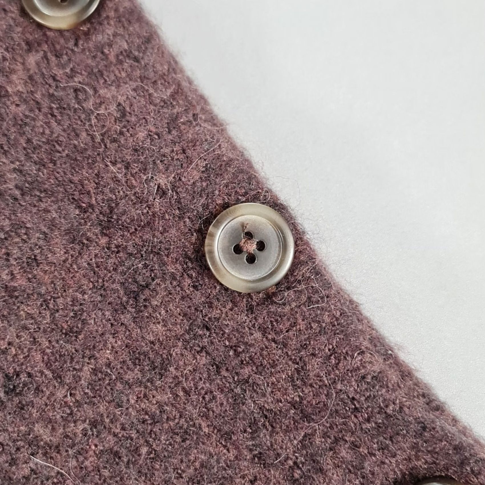 Madewell Madewell Jumper Womens Pullover Brown Medium Knit Crew Neck Buttoned Sleeves Casual 56% Nylon, 30% Wool, 10% Alpaca, 4% Elastane Mens? Size M / US 6-8 / IT 42-44 - 4 Thumbnail