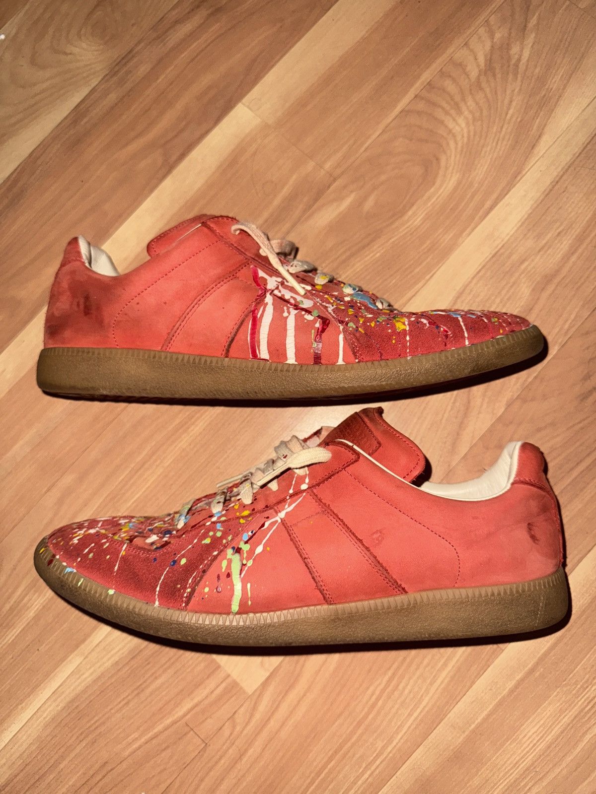 Maison Margiela Maison margiela paint splatter Size US 13 / EU 46 - 4 Thumbnail