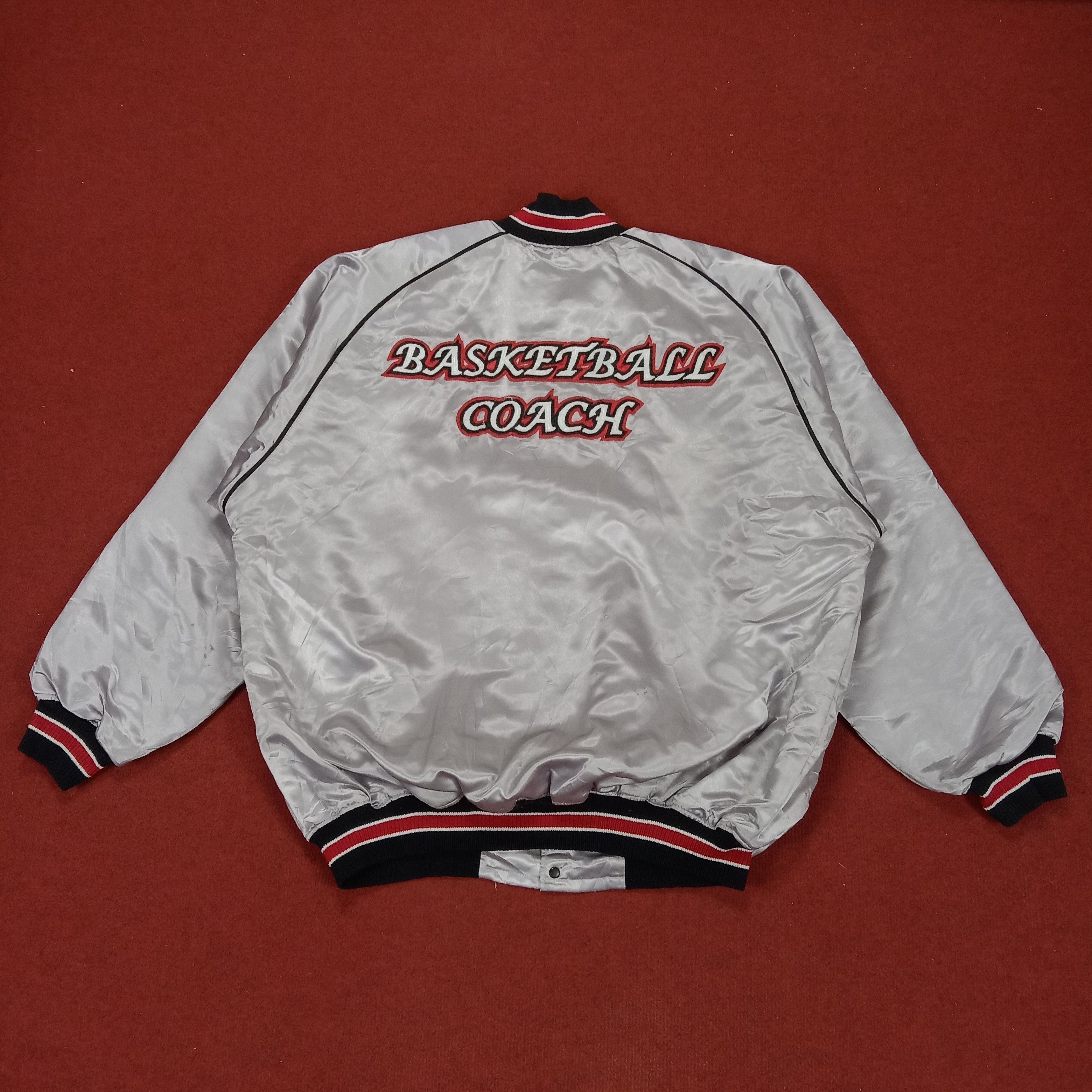 NBA × Vintage Basketball Coach American Sports NBA Style Jacket Size US XXL / EU 58 / 5 - 1 Thumbnail