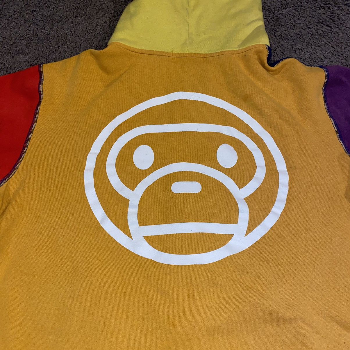 Bape Baby Milo Zip Hoodie Size US L / EU 52-54 / 3 - 5 Thumbnail