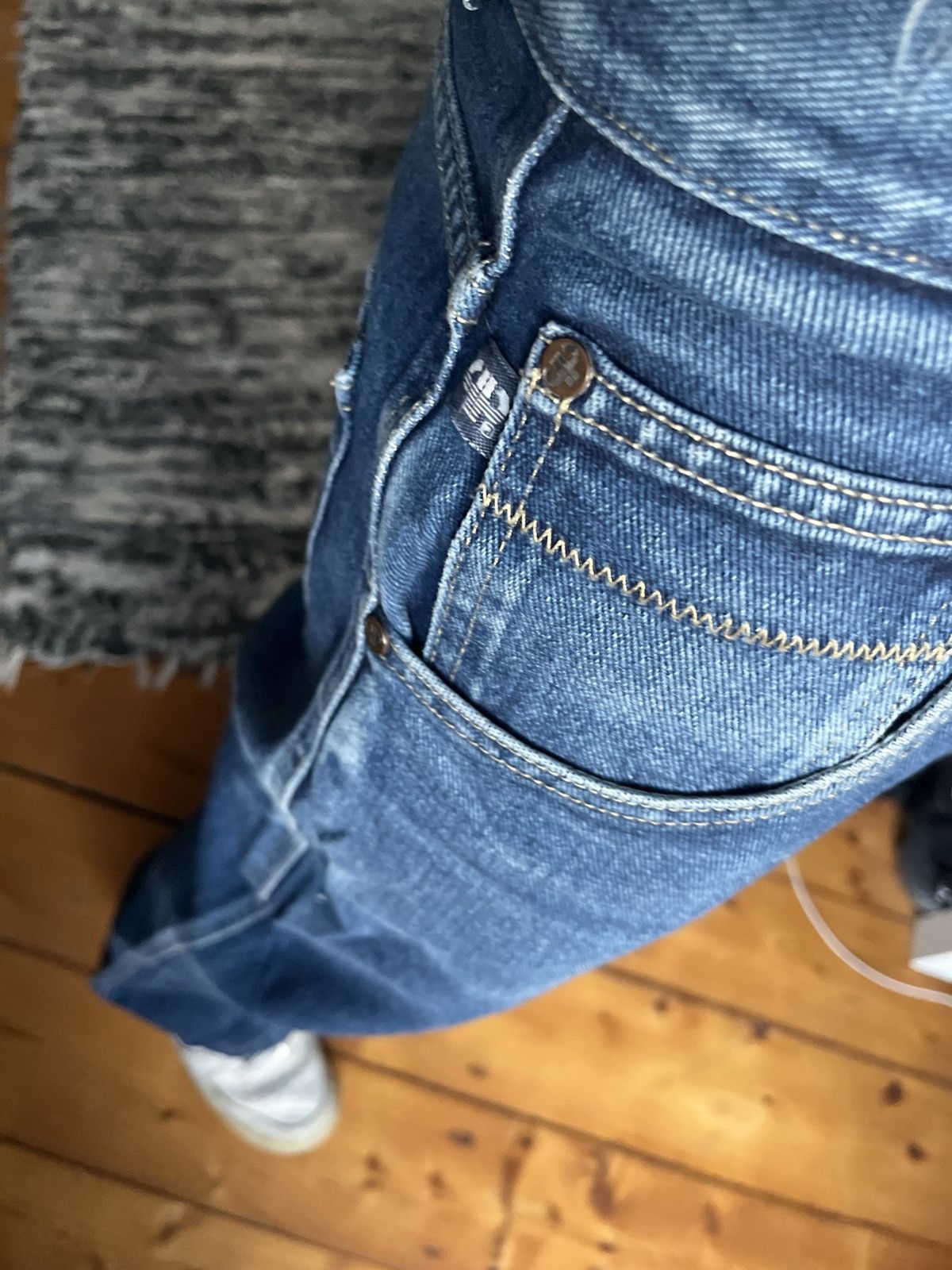 Japanese Brand × Pelle Pelle Denim Skate Wide leg Pants y2k Pelle Pelle Size US 32 / EU 48 - 7 Thumbnail