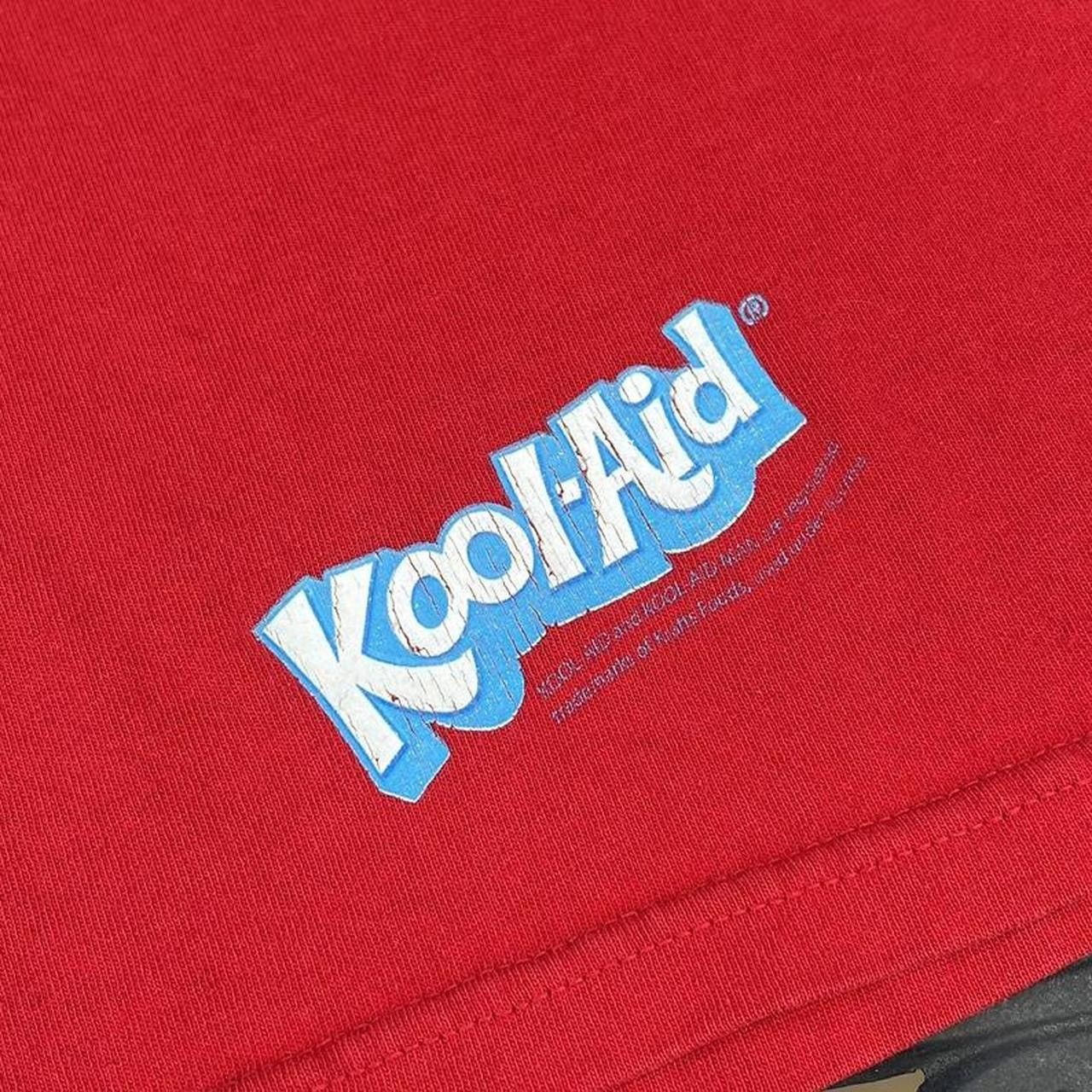 Vintage Vintage Yazbek Kool-Aid Man Cartoon Drink Tshirt Size US XL / EU 56 / 4 - 4 Thumbnail