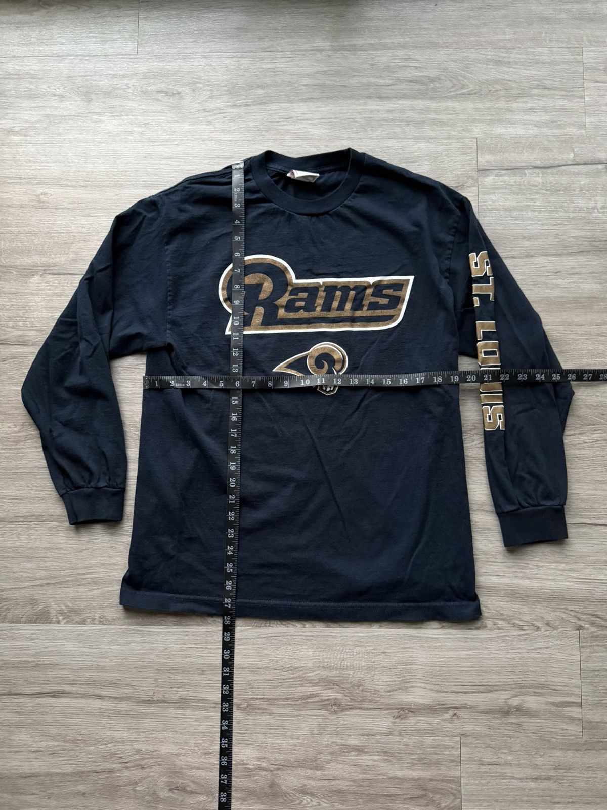 Vintage CRAZY RARE St Louis Rams NFL Long Sleeve T Shirt Tee Vintage Size US L / EU 52-54 / 3 - 4 Thumbnail