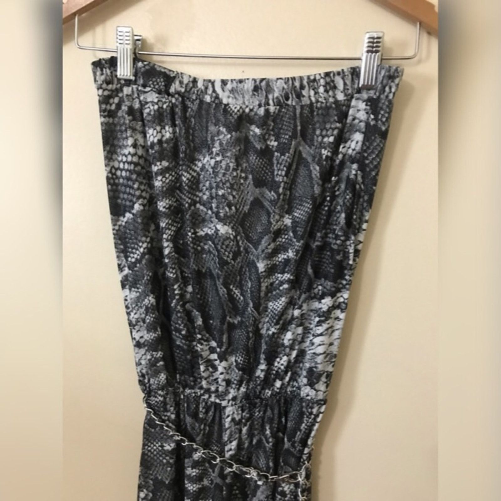 Other NWT Prelude Strapless Jumpsuit With Chain Size 27" / US 4 / IT 40 - 4 Thumbnail