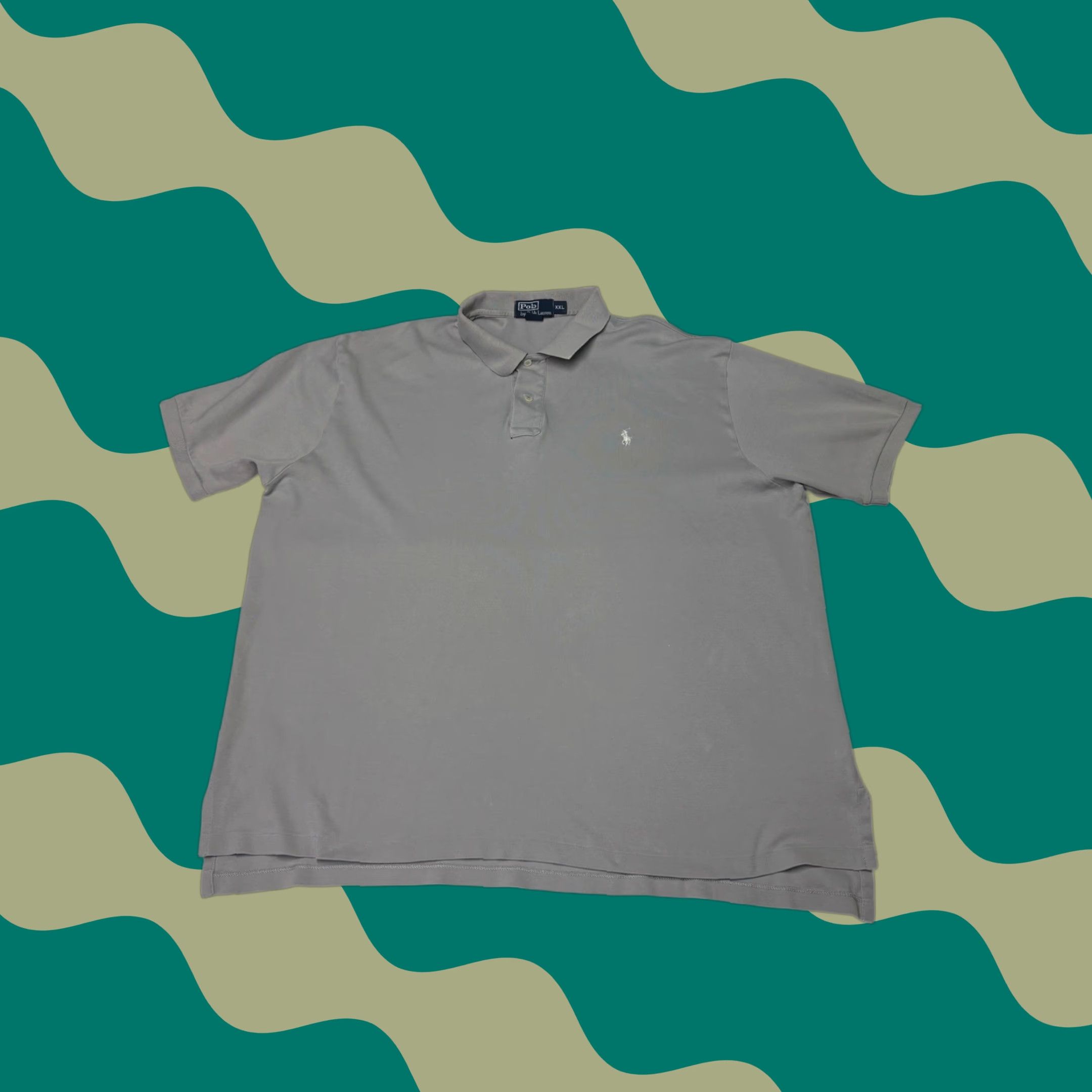 Polo Ralph Lauren Polo Ralph Lauren Mens Polo Shirt Short Sleeve Gray Embroidered Pony Logo XXL Size US XXL / EU 58 / 5 - 1 Thumbnail