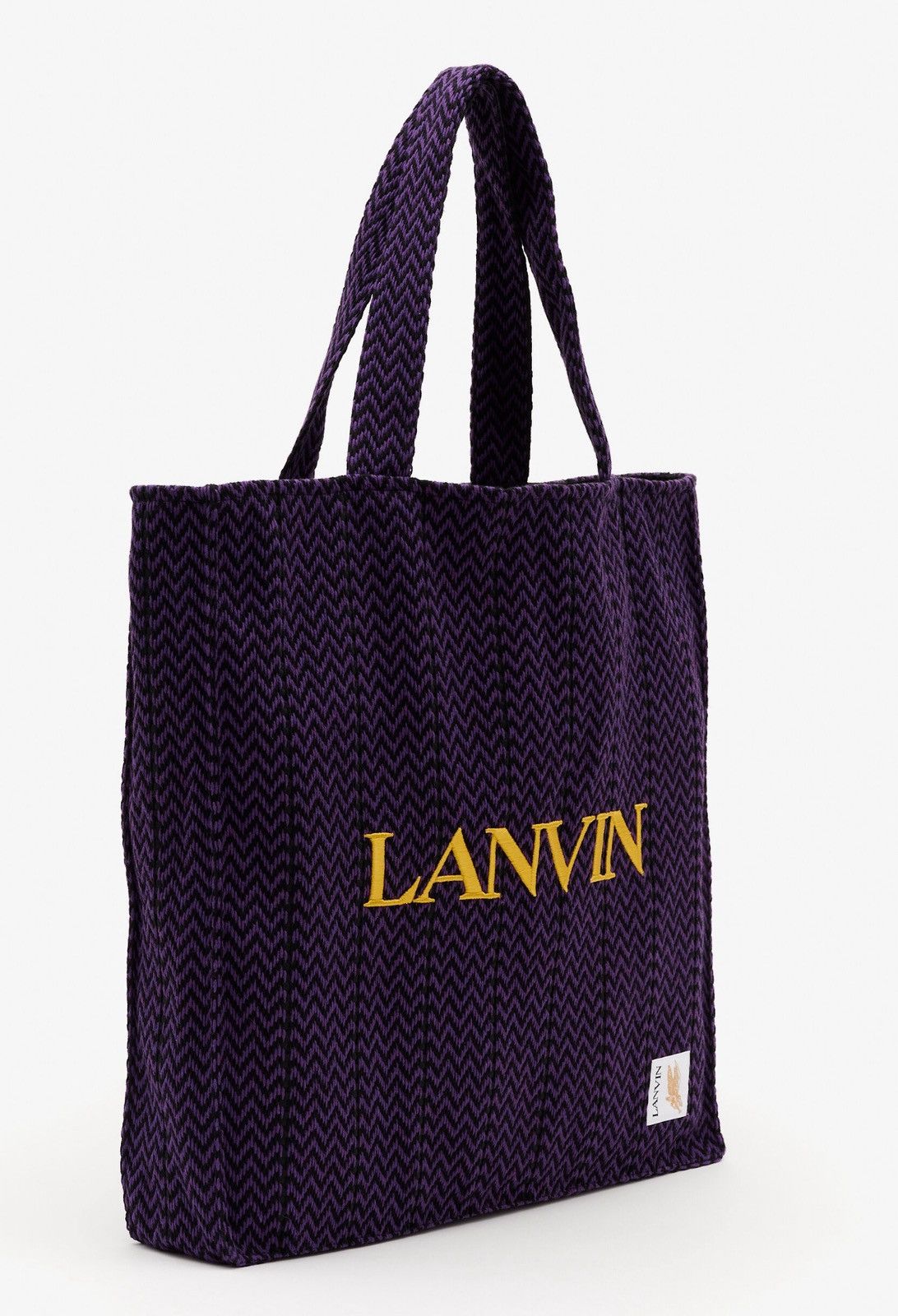 Future × Lanvin Last Size Lanvin x Future Embroidered Curb Shopping Bag Size ONE SIZE - 2 Thumbnail