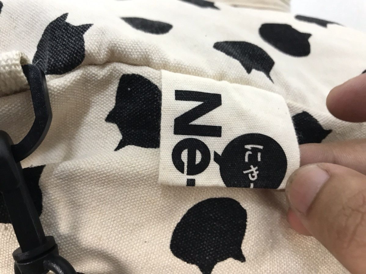 Issey Miyake × Japanese Brand × Ne-Net Issey Miyake Ne-Net Full print Cat Canvas BagPack Size ONE SIZE - 7 Thumbnail