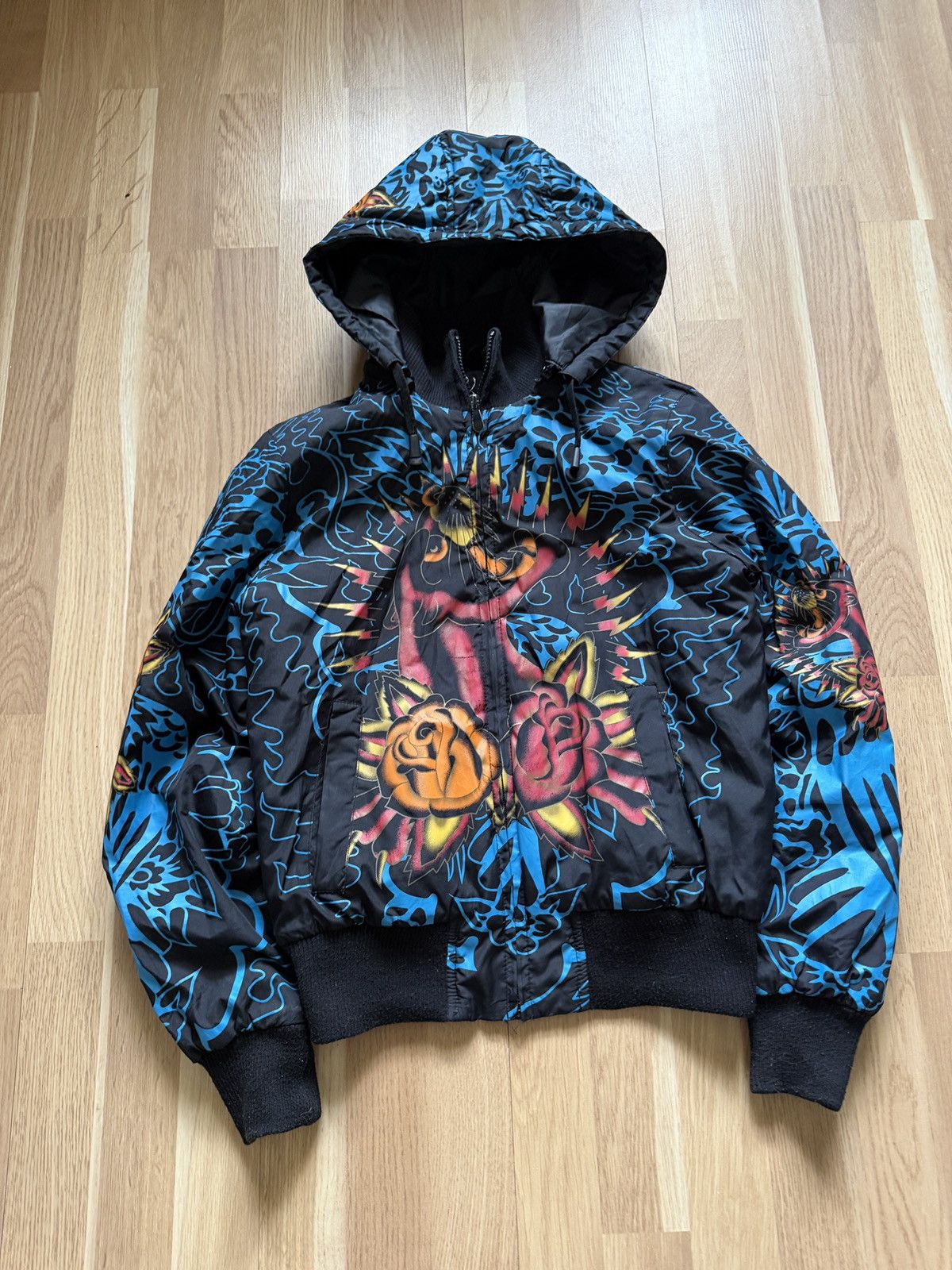 Ed Hardy Vintage ed hardy style jacket tattoo 2000s y2k archive punk Size M / US 6-8 / IT 42-44 - 2 Thumbnail