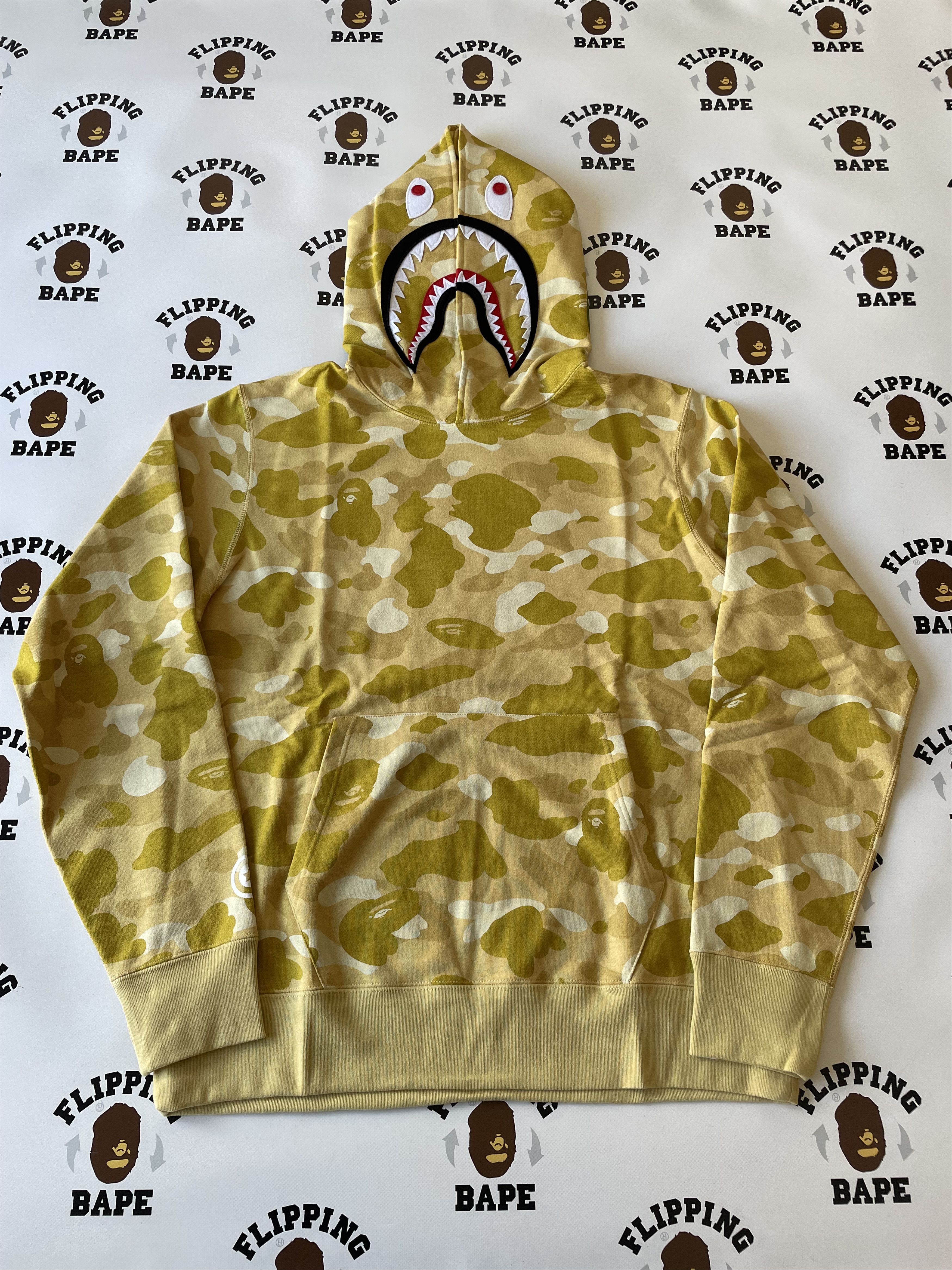 BAPE COLOR CAMO SHARK PULLOVER HOODIE SS24