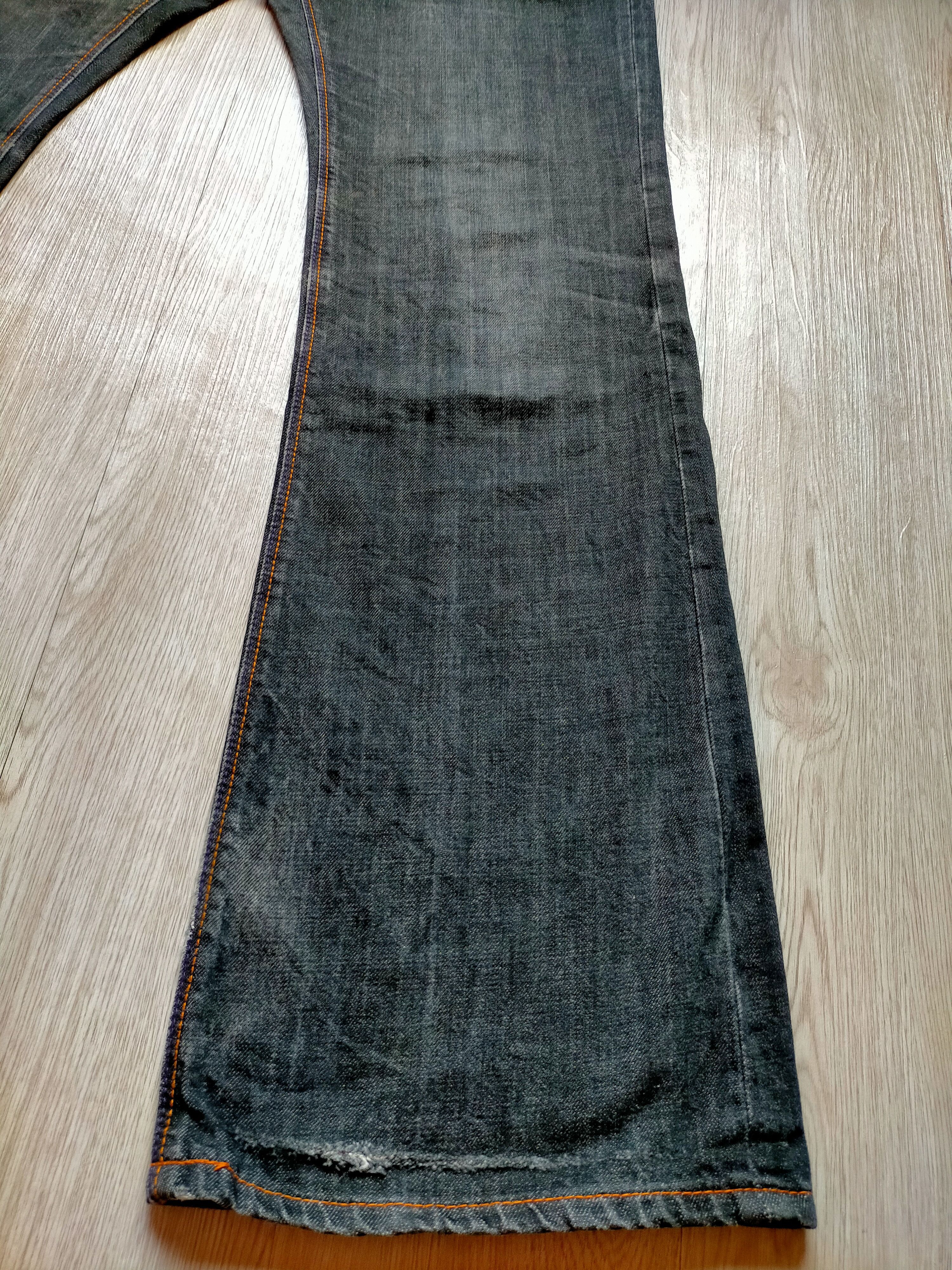 Hysteric Glamour × Japanese Brand Flare Jeans Union Made Blue Way Black Japan Boot cut Denim Size US 33 - 10 Thumbnail